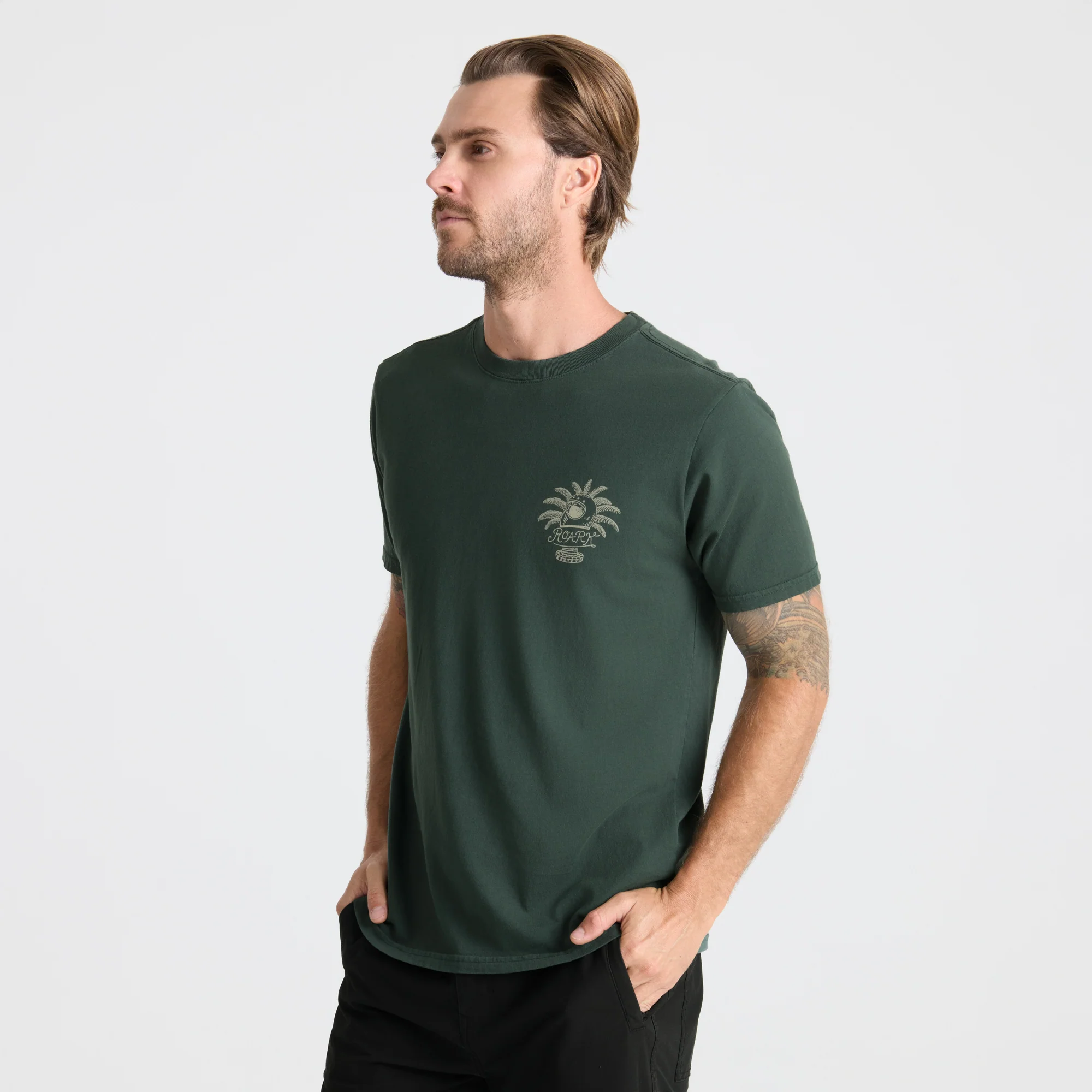 Moto Premium Tee - Dark Forest - Image 3