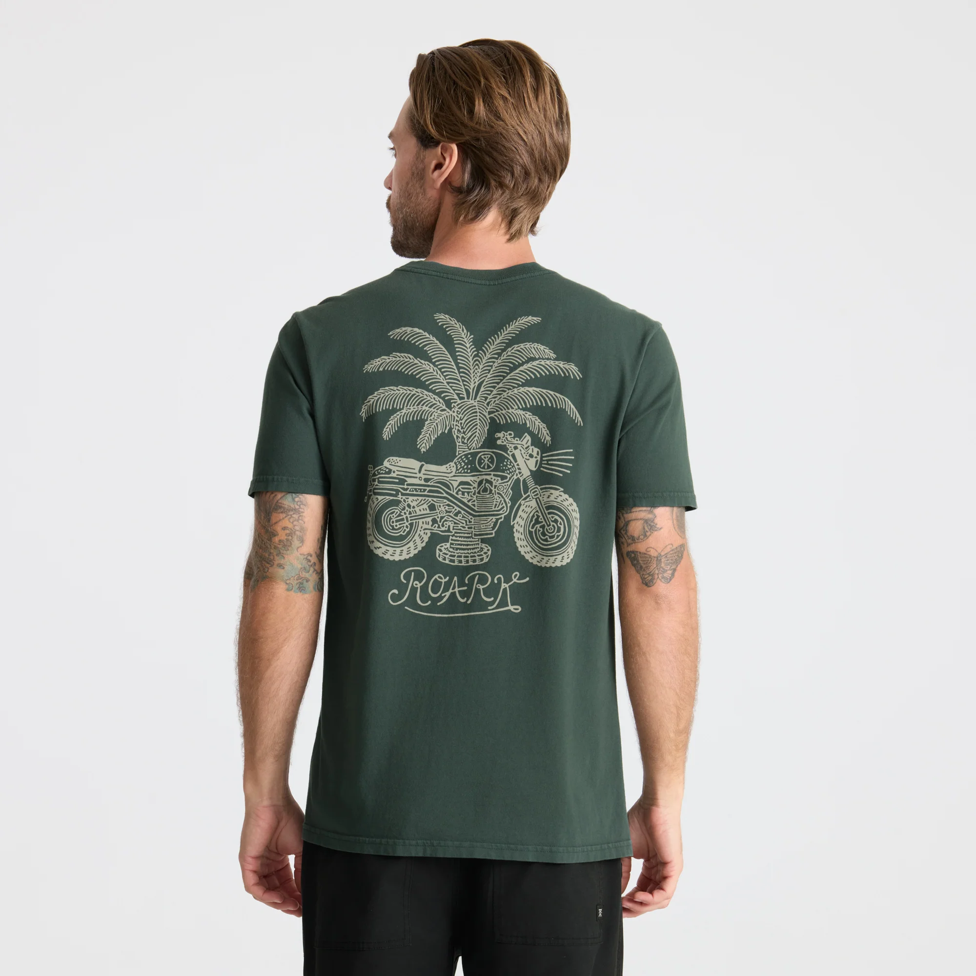 Moto Premium Tee - Dark Forest - Image 4
