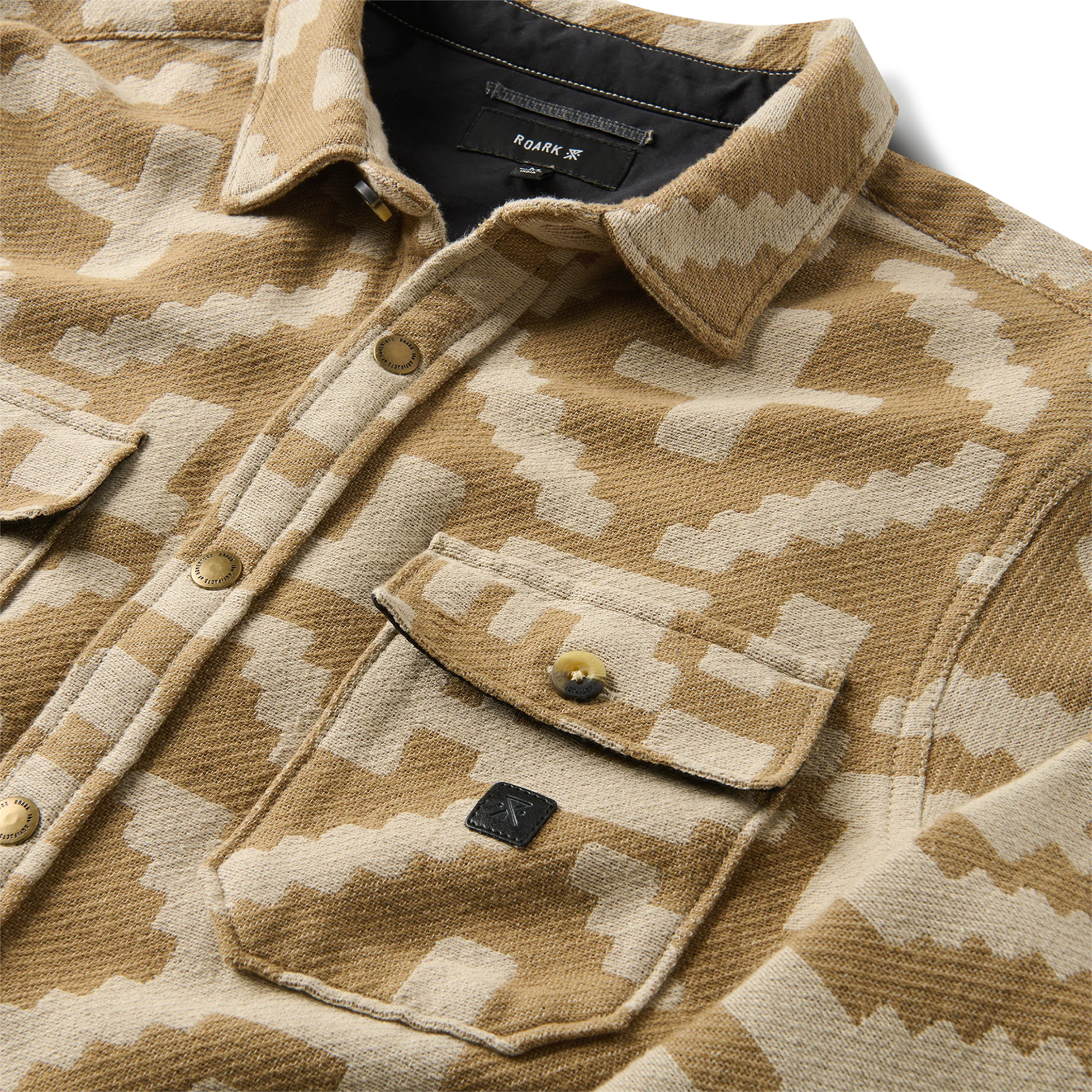 Nordsman Jacquard Flannel - Light Khaki - Image 8