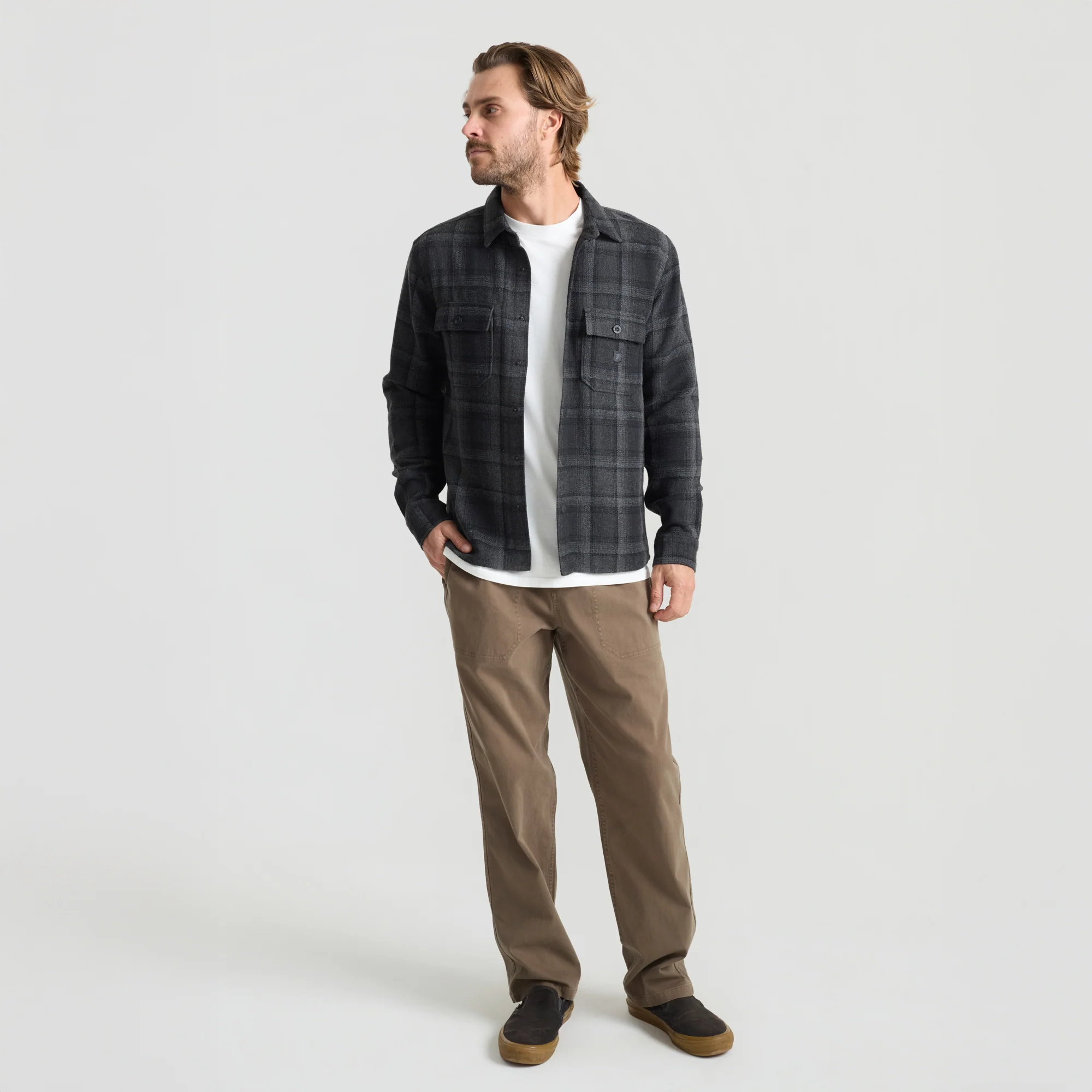 Nordsman Flannel - Black Heather - Image 2