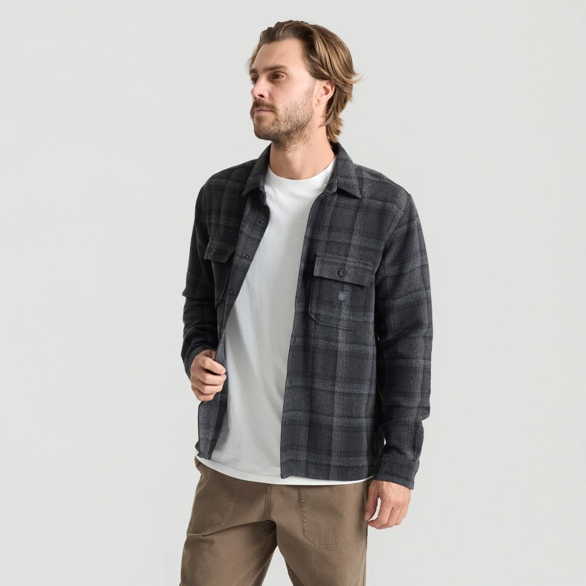 Nordsman Flannel - Black Heather - Image 3