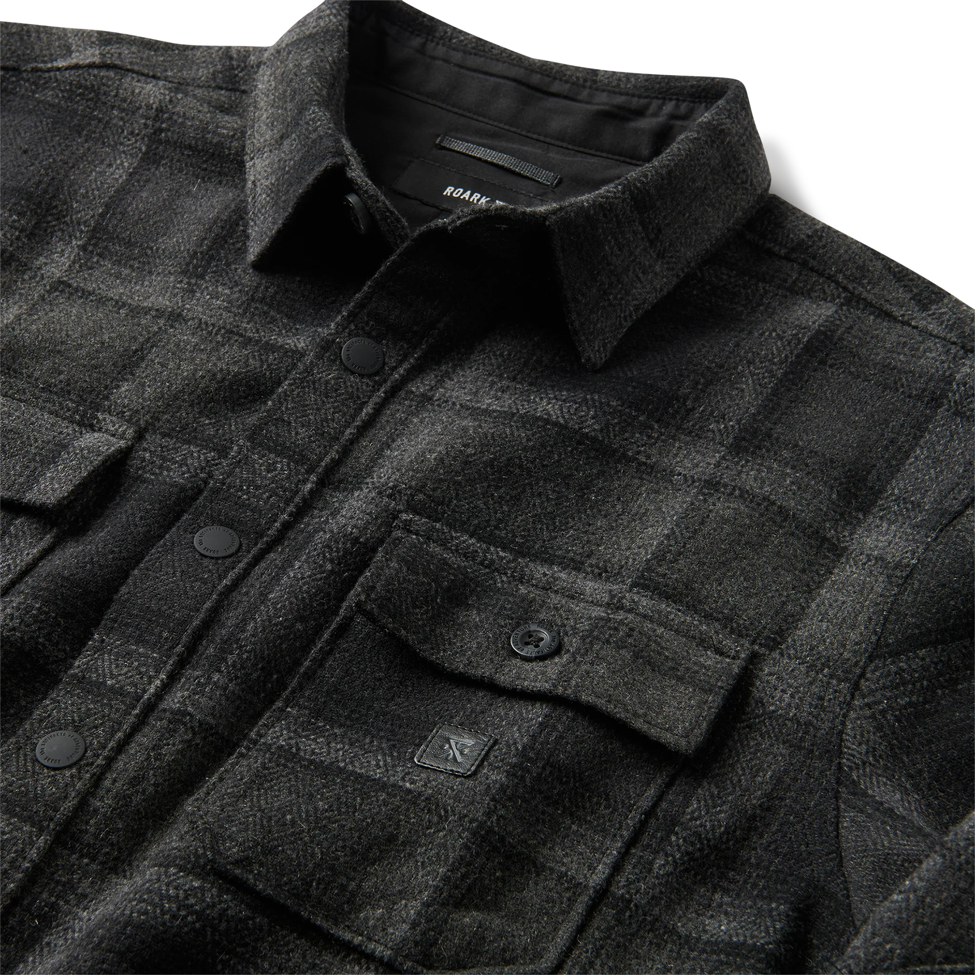 Nordsman Flannel - Black Heather - Image 5