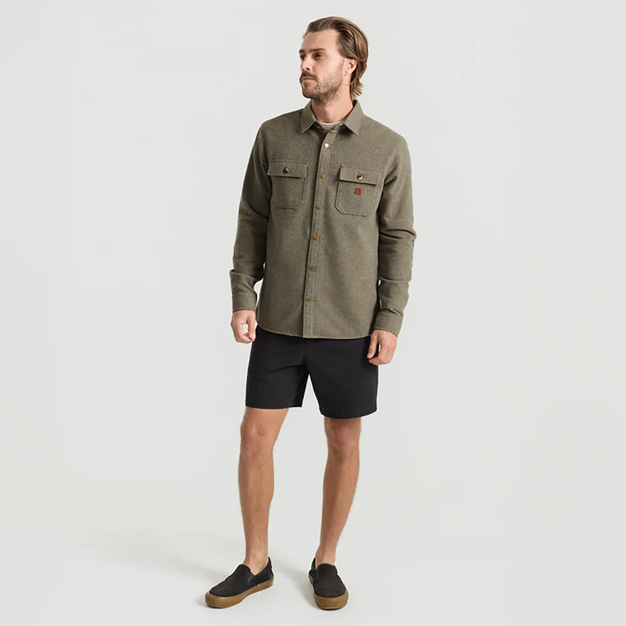 Nordsman Flannel - Dusty Green - Image 5