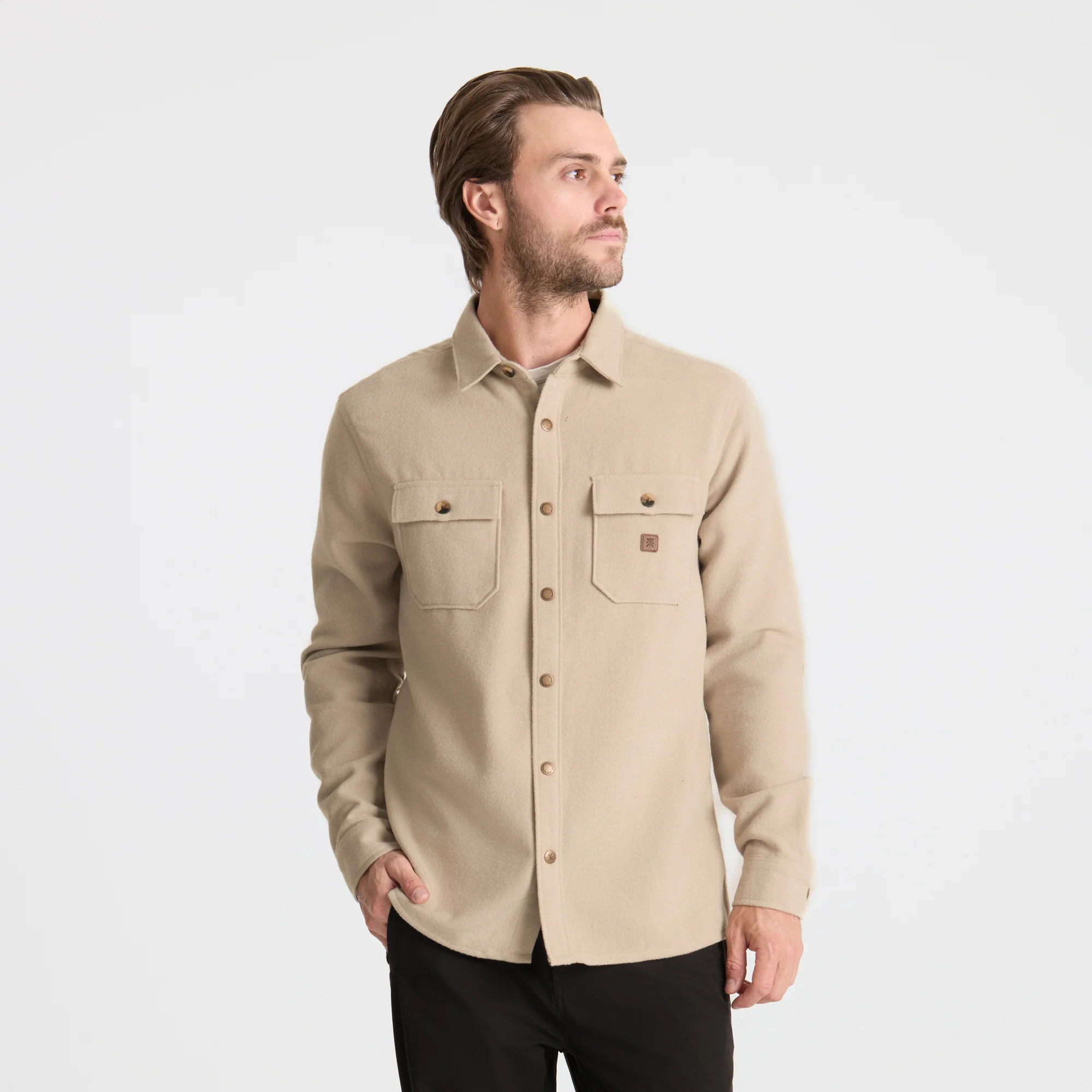 Nordsman Flannel - Fossil - Image 3