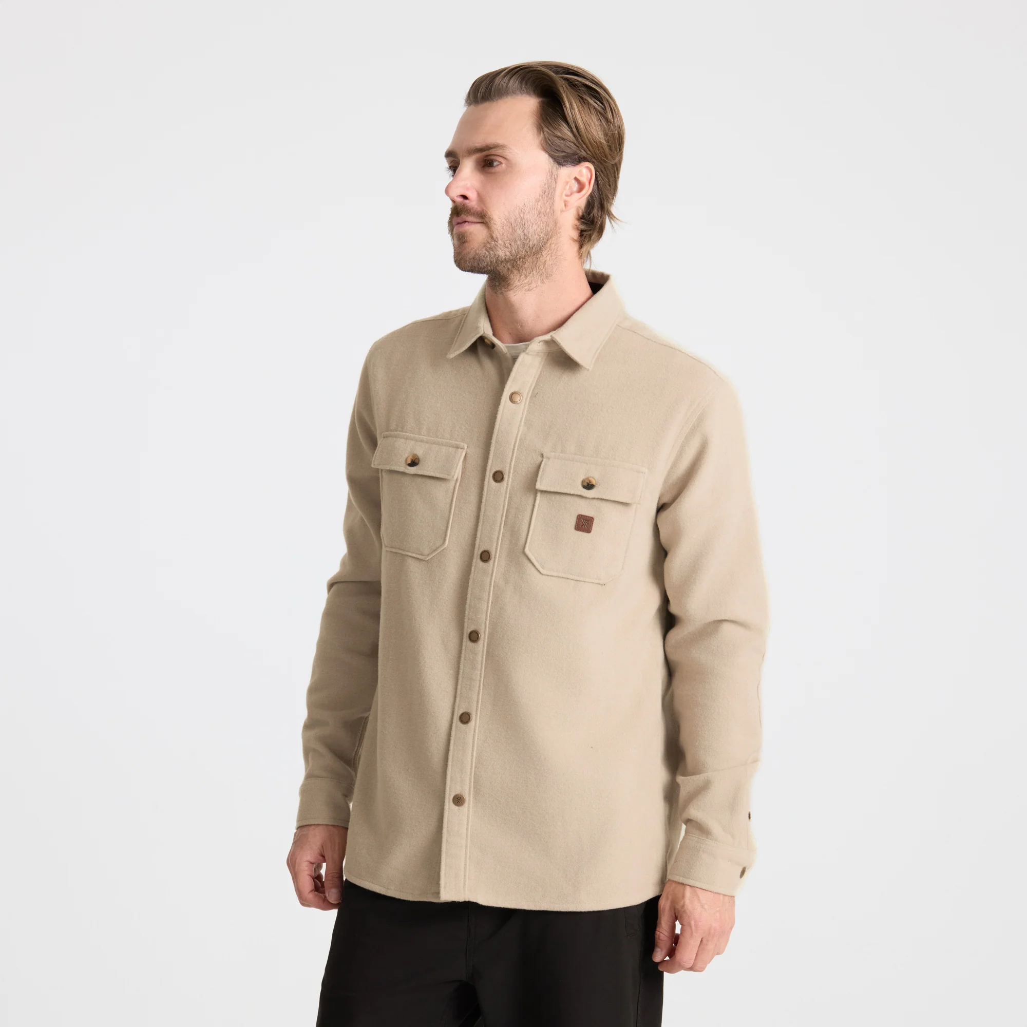 Nordsman Flannel - Fossil - Image 4