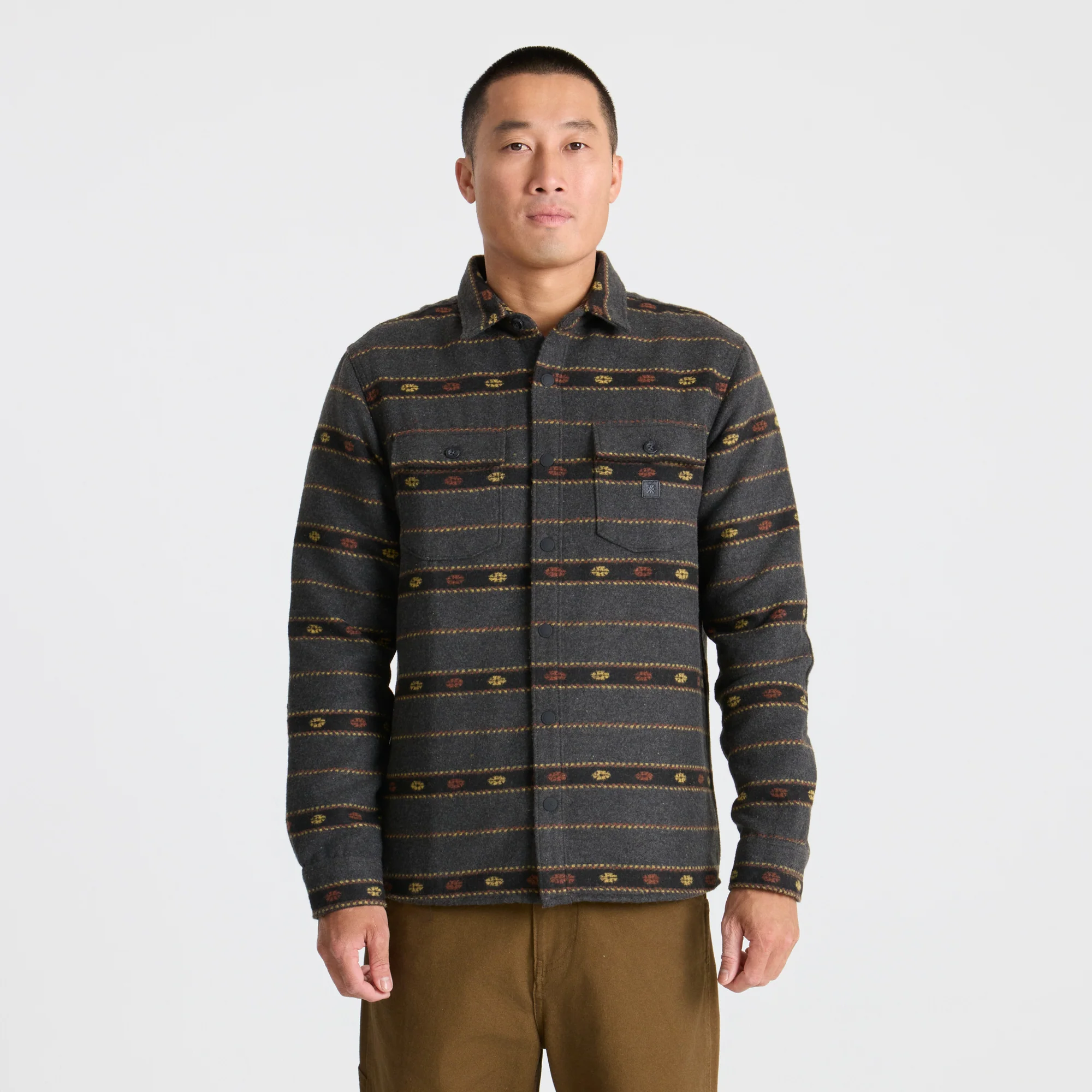 Nordsman Long Sleeve Flannel - Onyx - Image 2