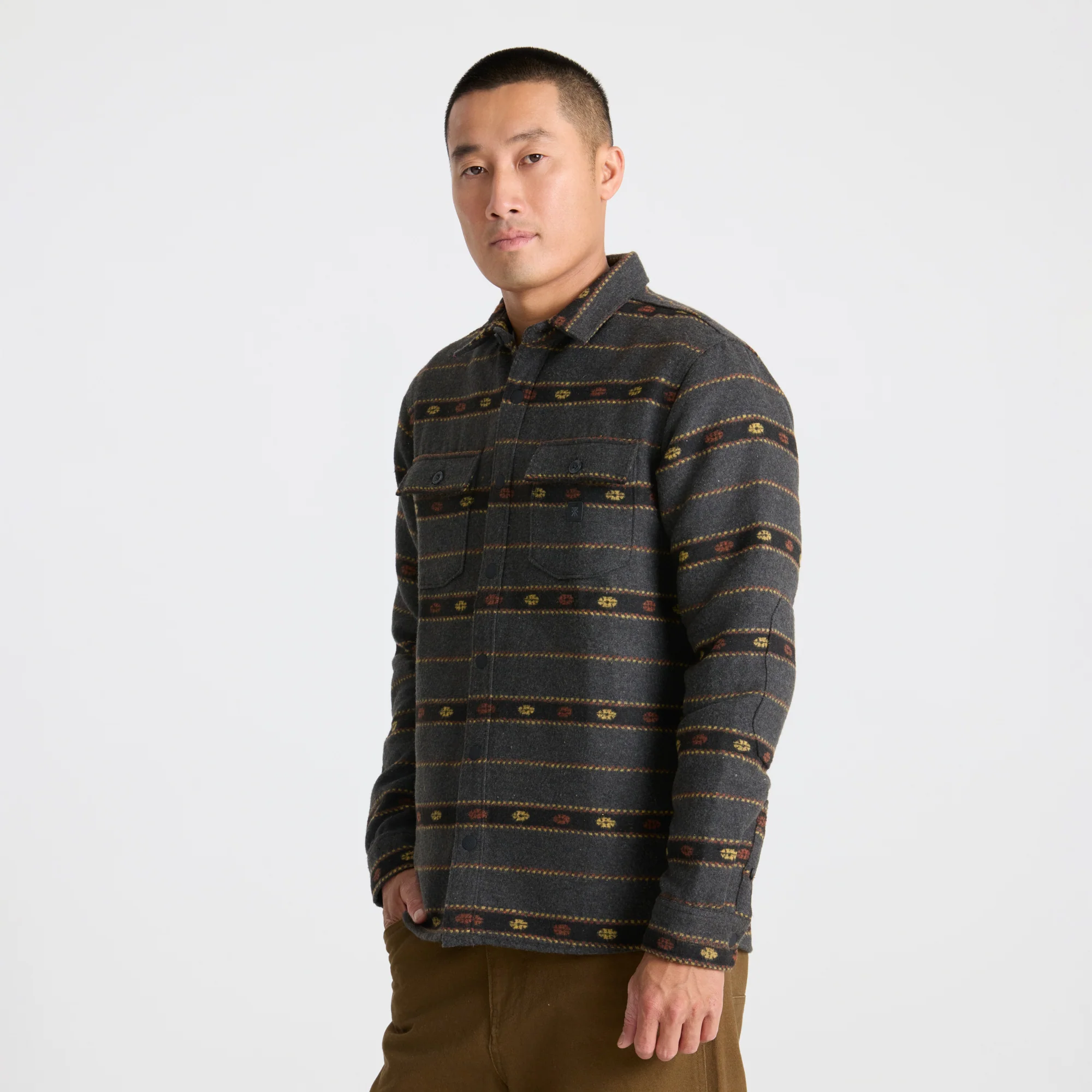 Nordsman Long Sleeve Flannel - Onyx - Image 4