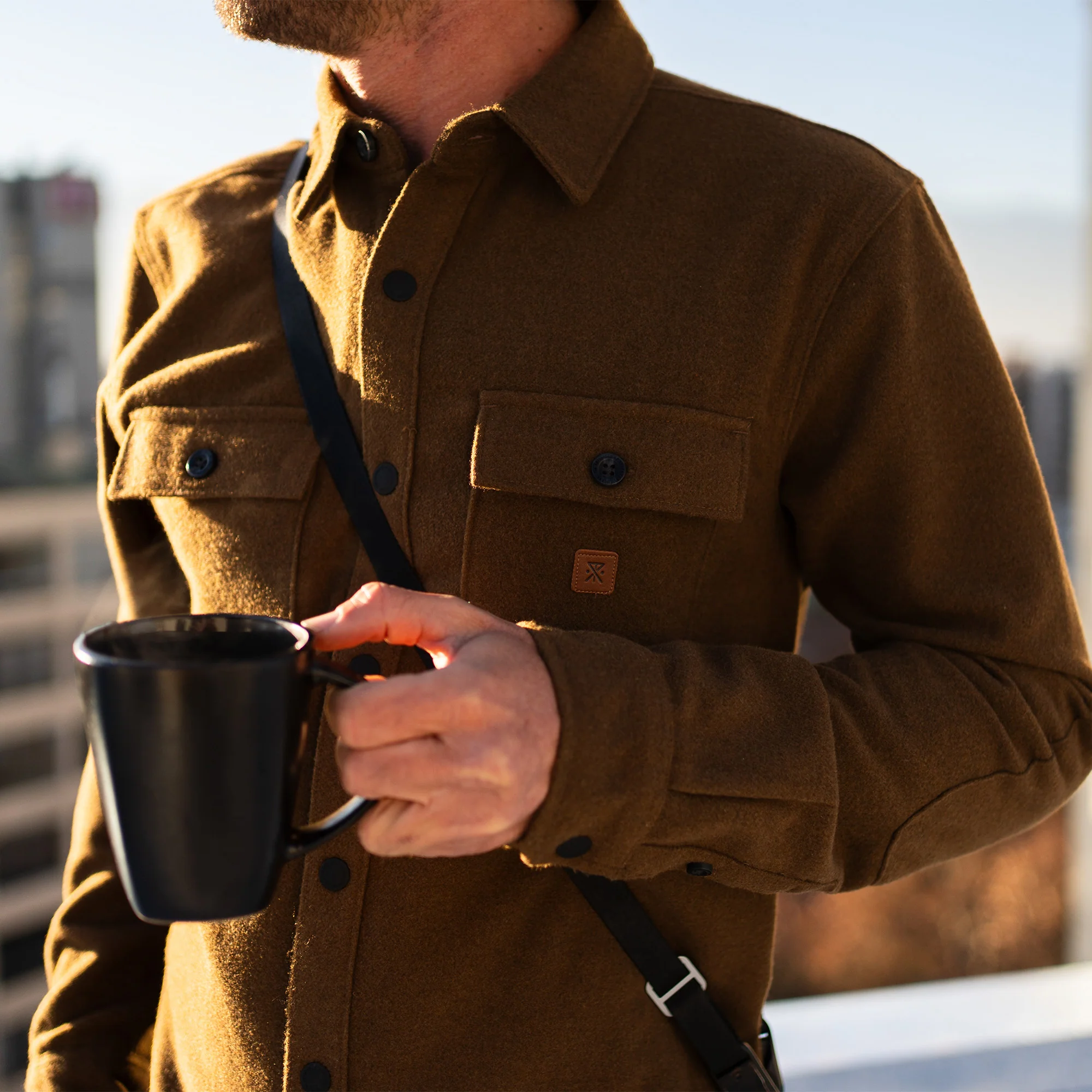 Nordsman Flannel - Otter - Image 3