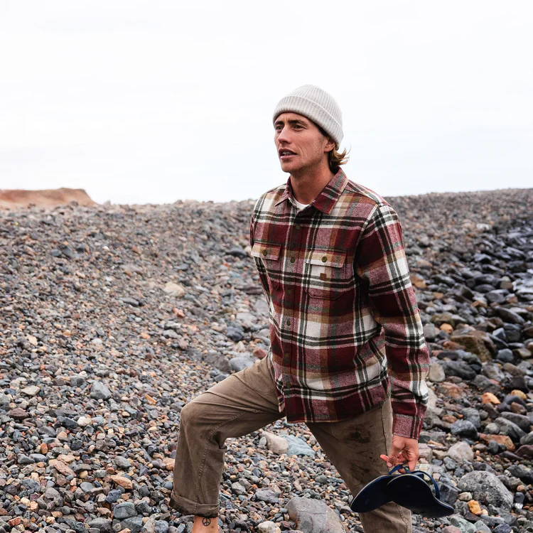 Nordsman Flannel - Sangria - Image 2