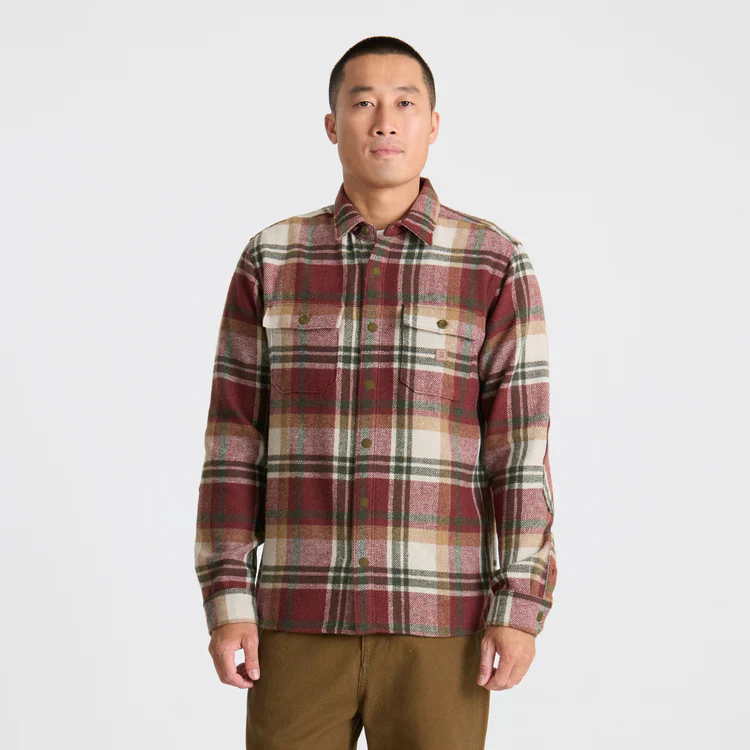 Nordsman Flannel - Sangria - Image 3