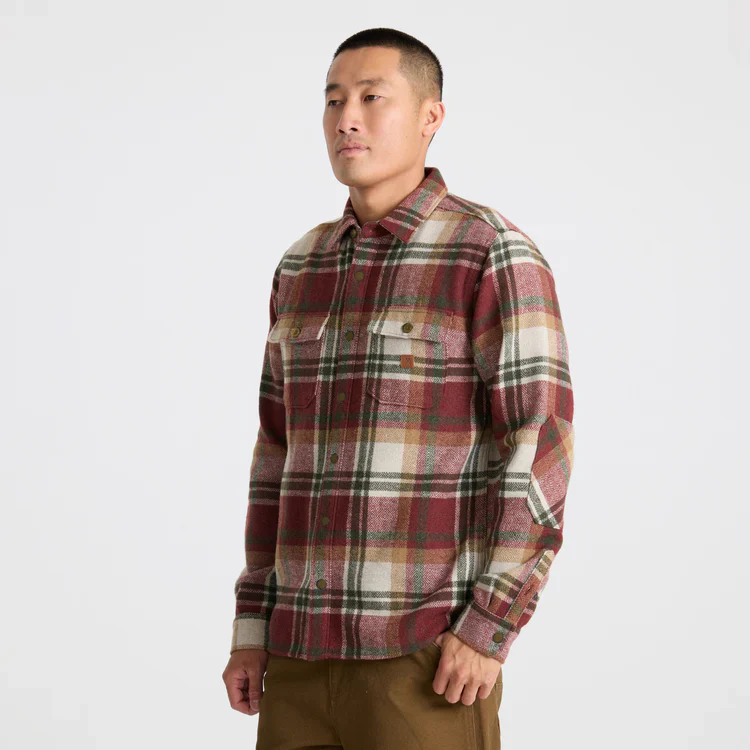 Nordsman Flannel - Sangria - Image 4