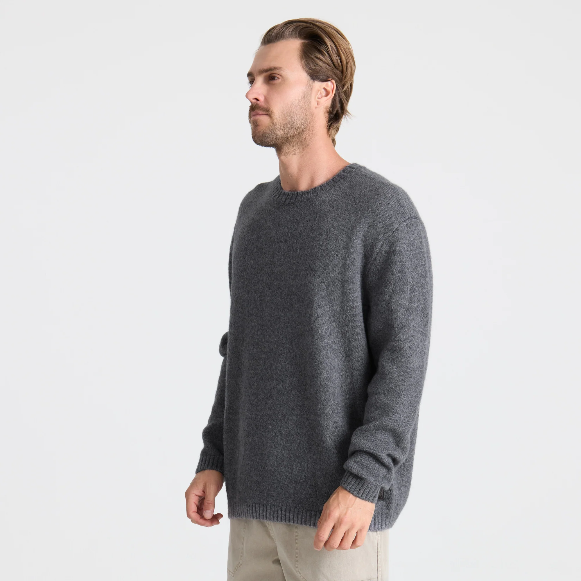 Nordsman Wool Sweater - Charcoal - Image 5