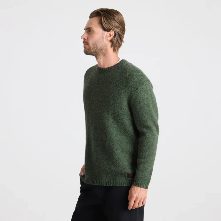 Nordsman Wool Sweater - Dark Forest - Image 3