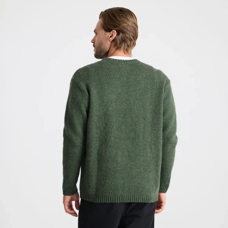 Nordsman Wool Sweater - Dark Forest - Image 4