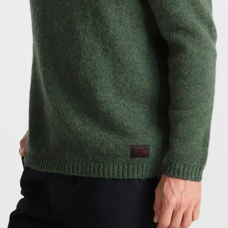 Nordsman Wool Sweater - Dark Forest - Image 5