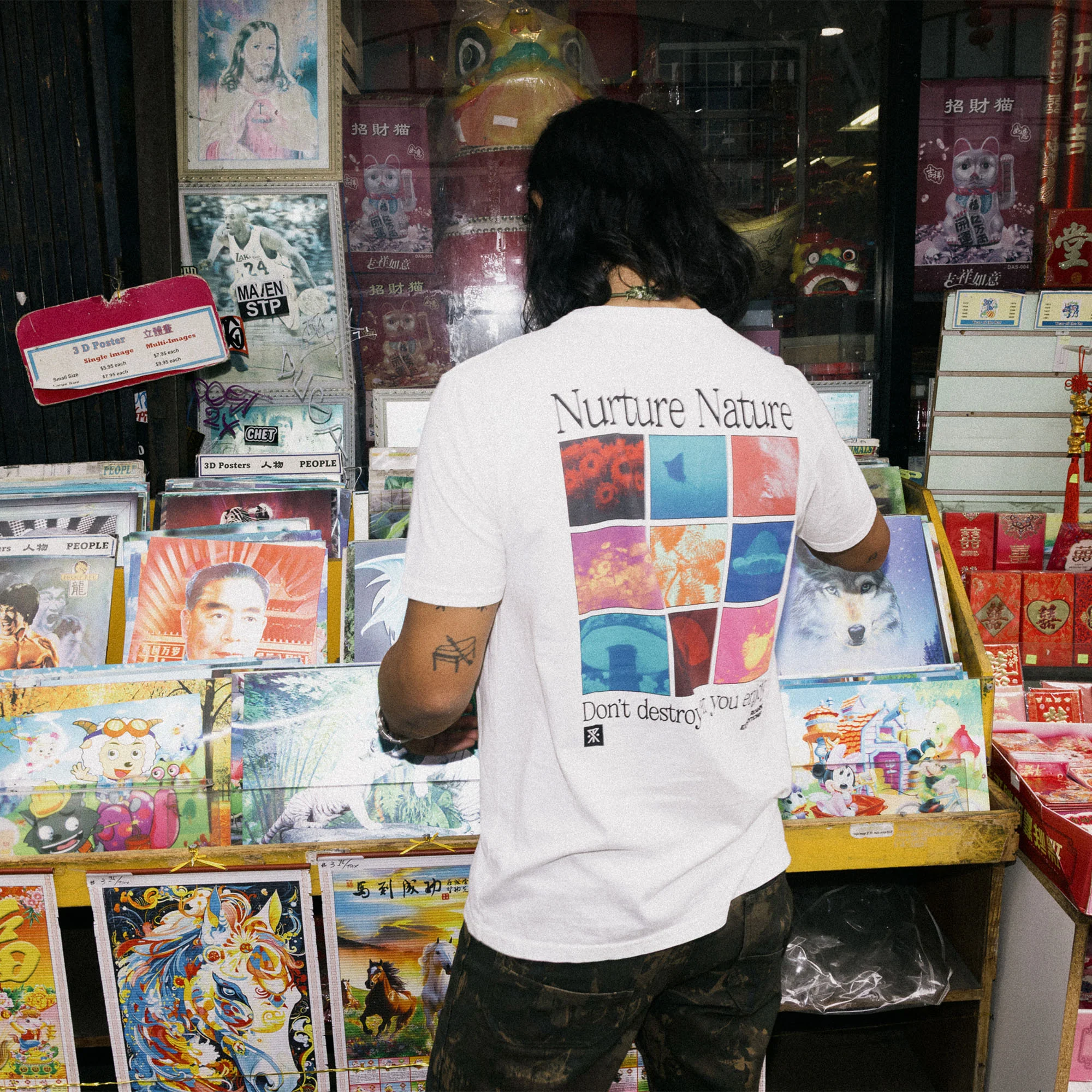 Nurture Nature Premium Tee - Off White - Image 2