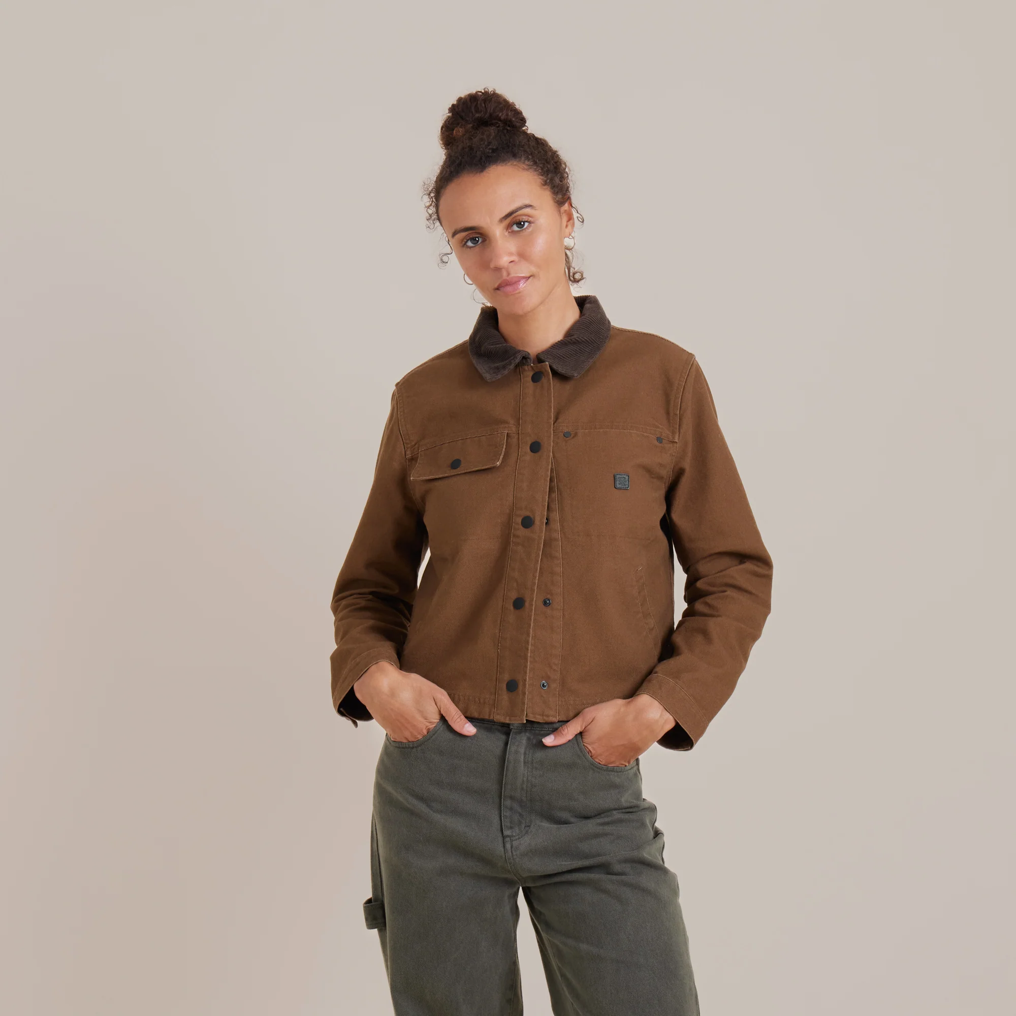 Open Roads Canvas Jacket - Otter - Image 4
