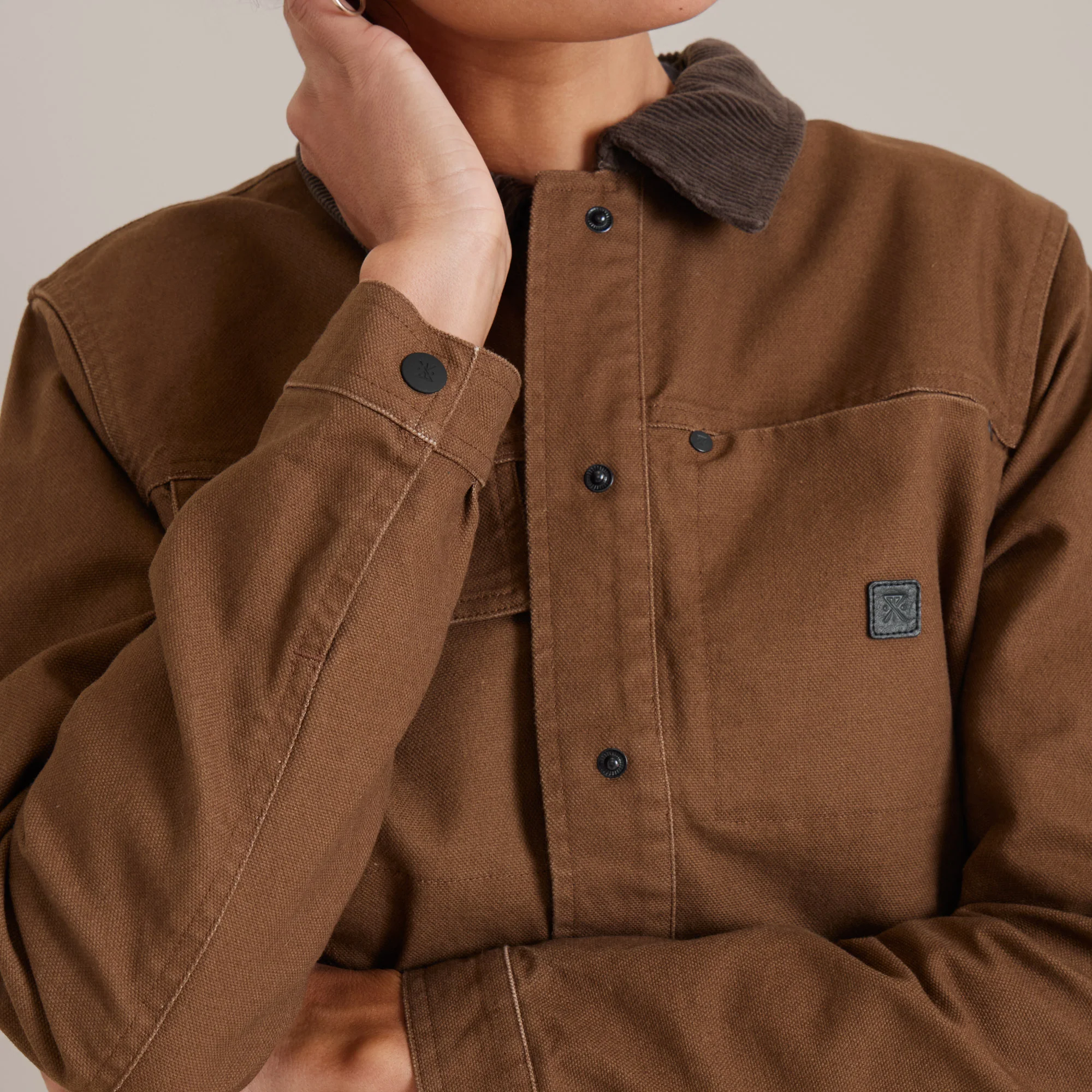 Open Roads Canvas Jacket - Otter - Image 7