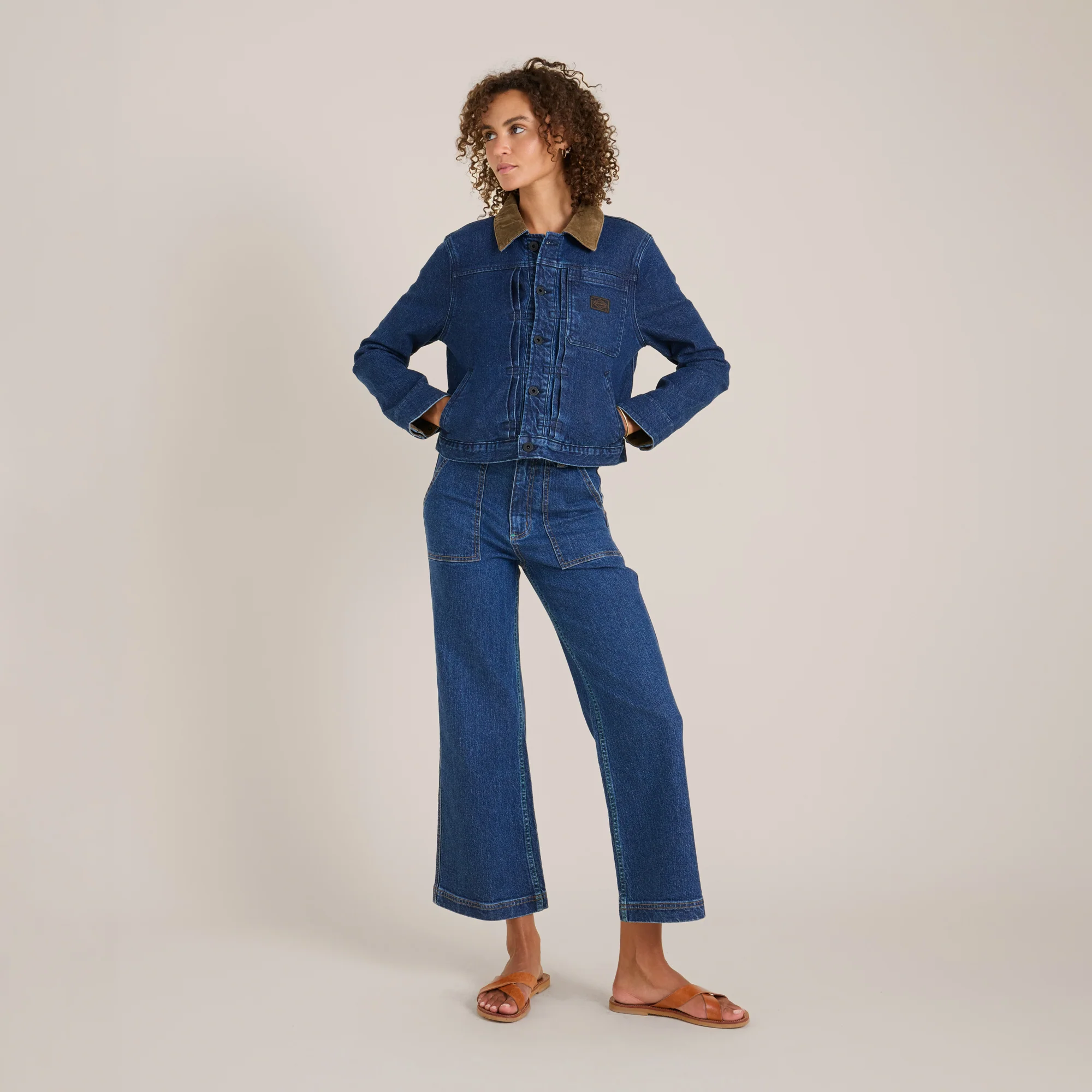 Open Roads Denim Jacket - Indigo - Image 4