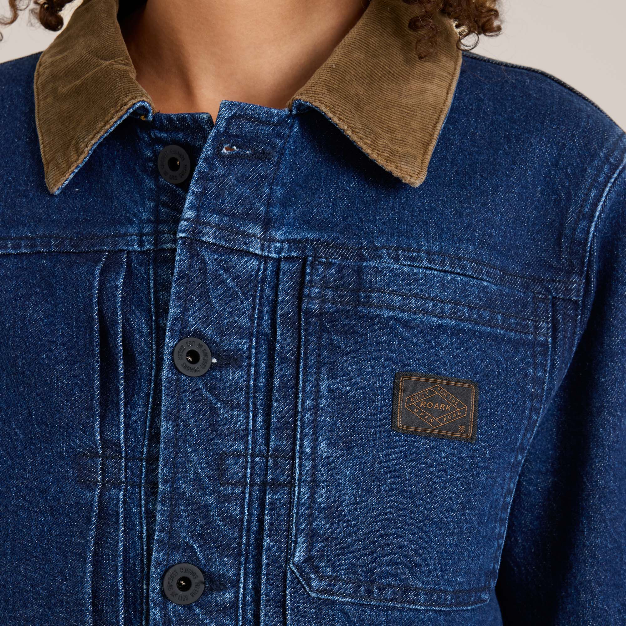 Open Roads Denim Jacket - Indigo - Image 5