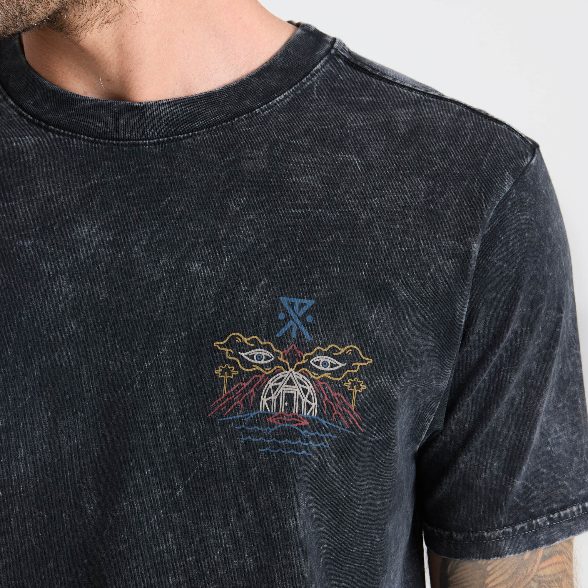 Open Roads Premium Tee - Black - Image 5