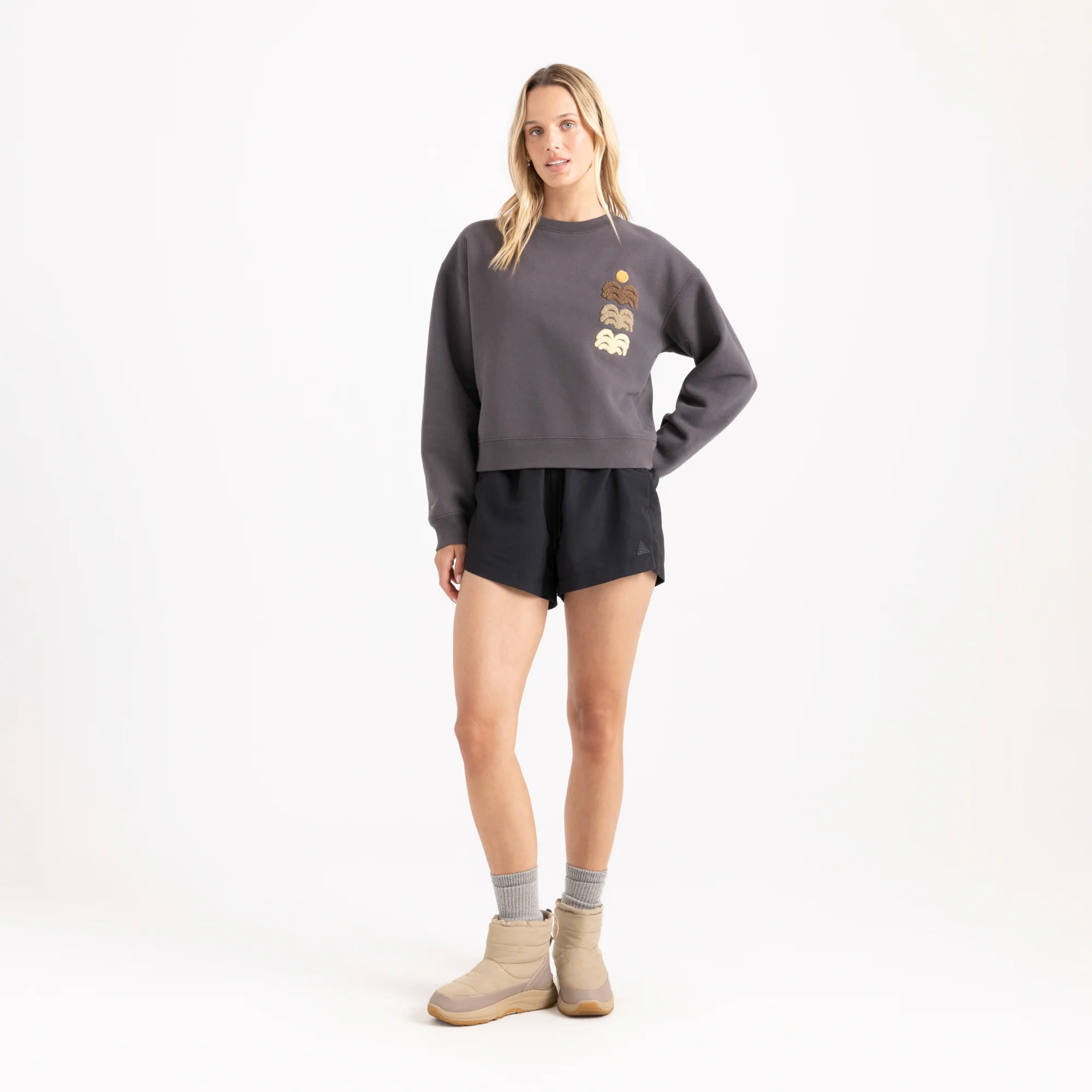 Port Crew - Faded Black
