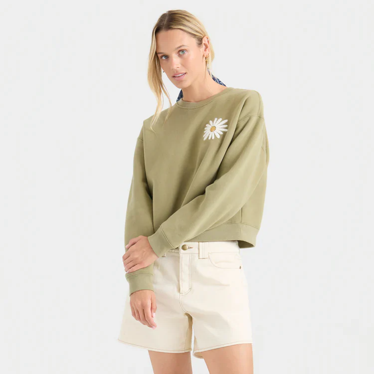 Port Crew Hoodie - Dusty Olive - Image 2