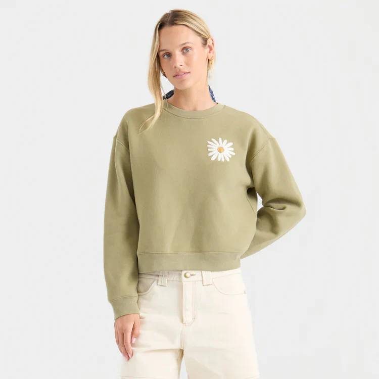 Port Crew Hoodie - Dusty Olive - Image 4