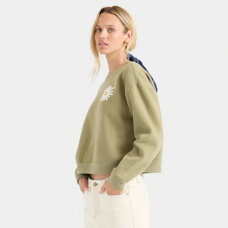 Port Crew Hoodie - Dusty Olive - Image 5