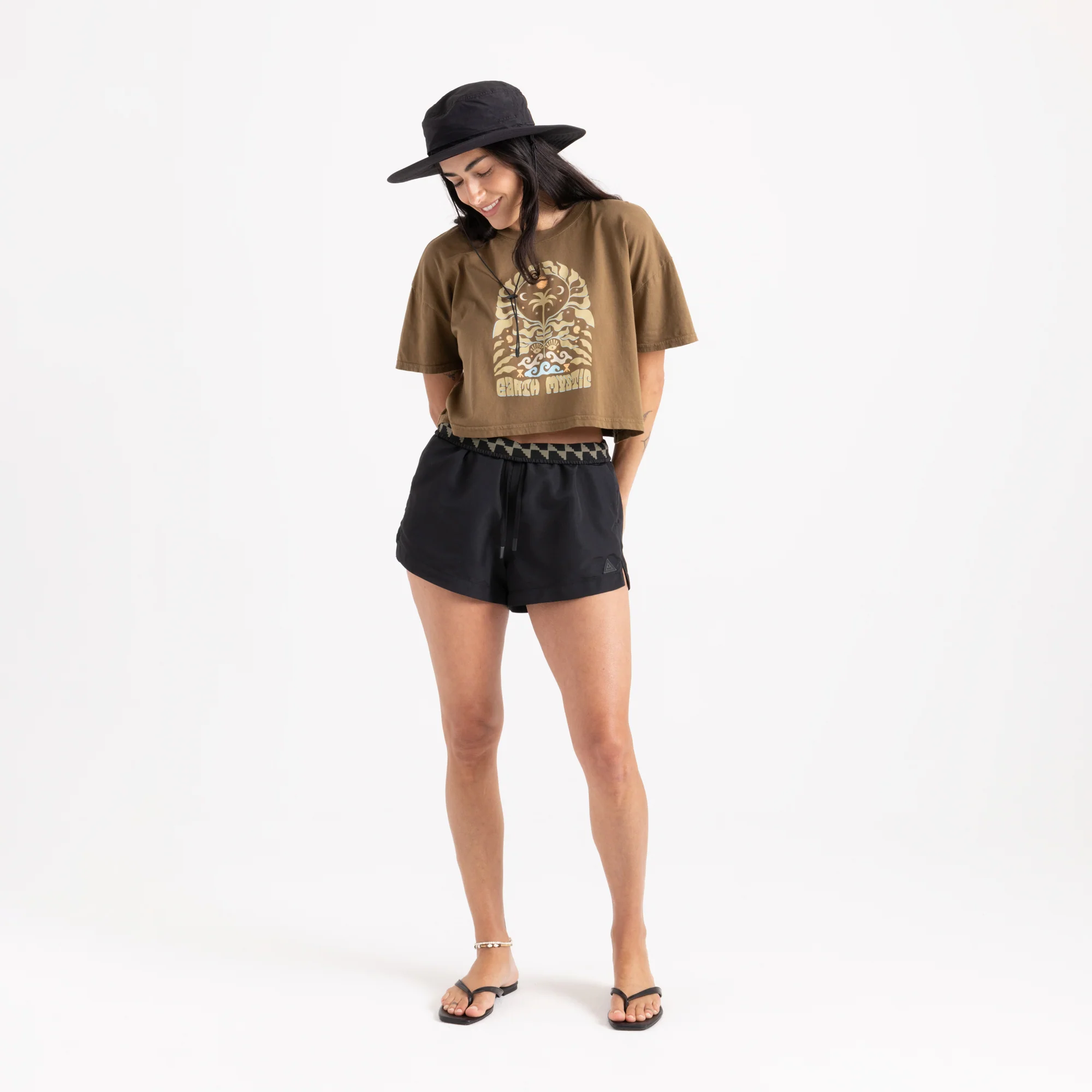 River Hybrid Shorts - Black - Image 7