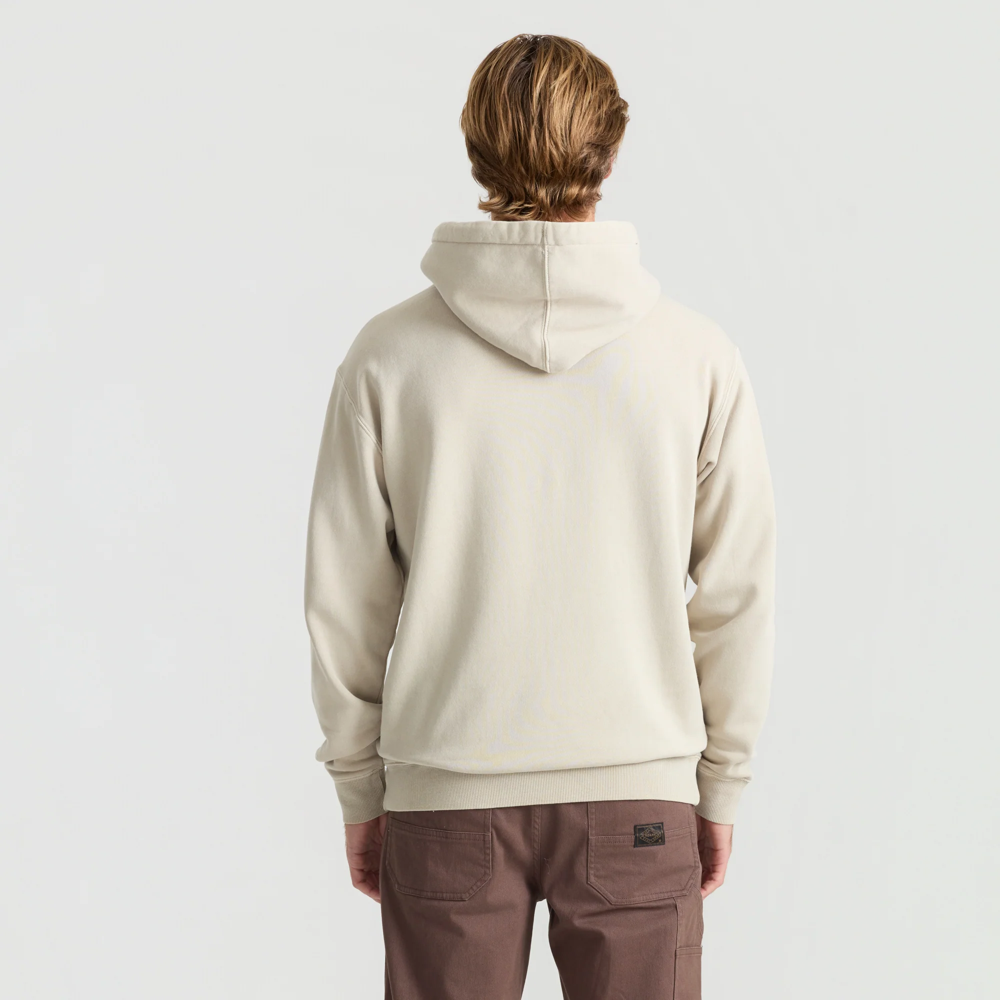 Safe Camp Embroidery Fleece - Fossil - Image 6