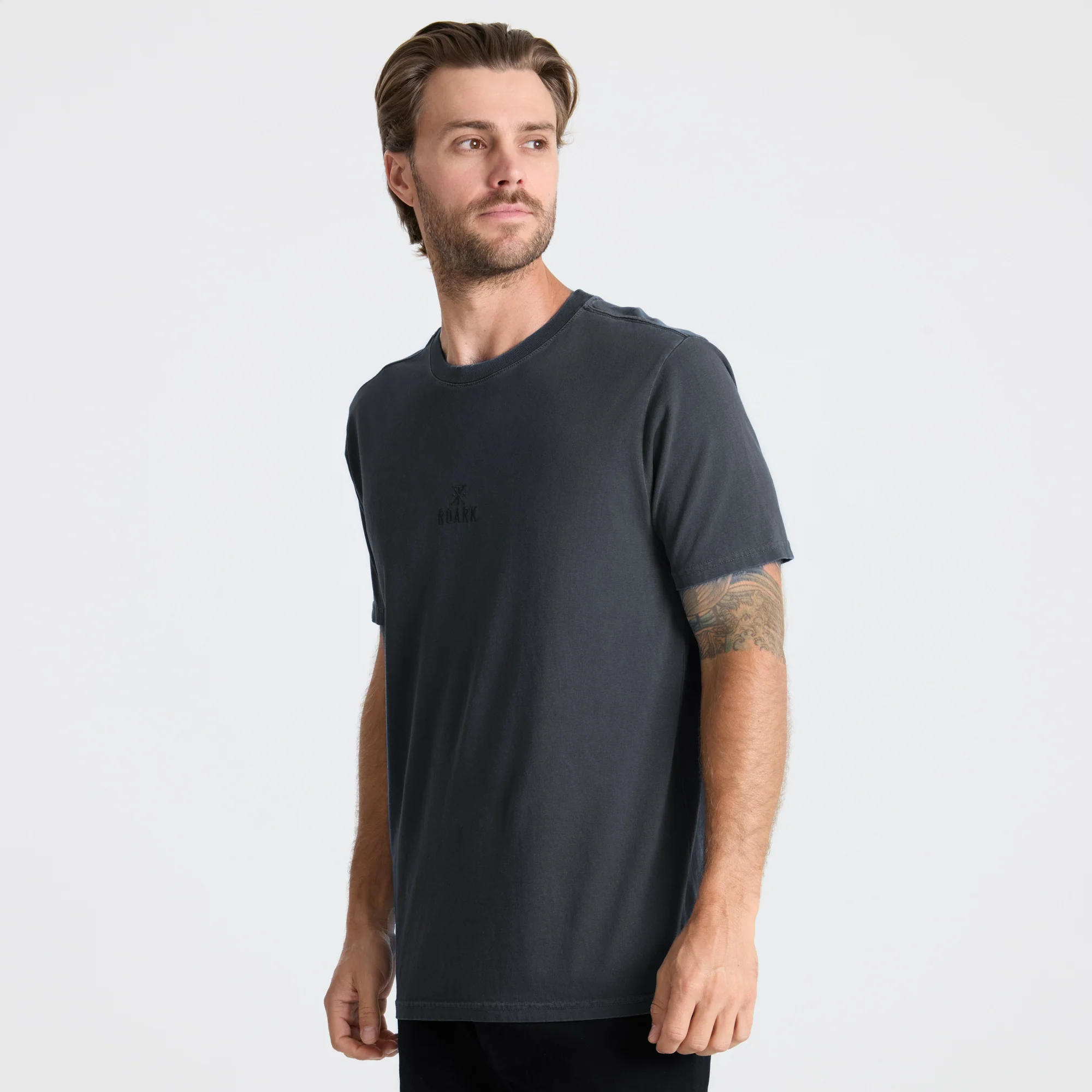 Safecamp Embroidery Premium Tee - Charcoal - Image 4