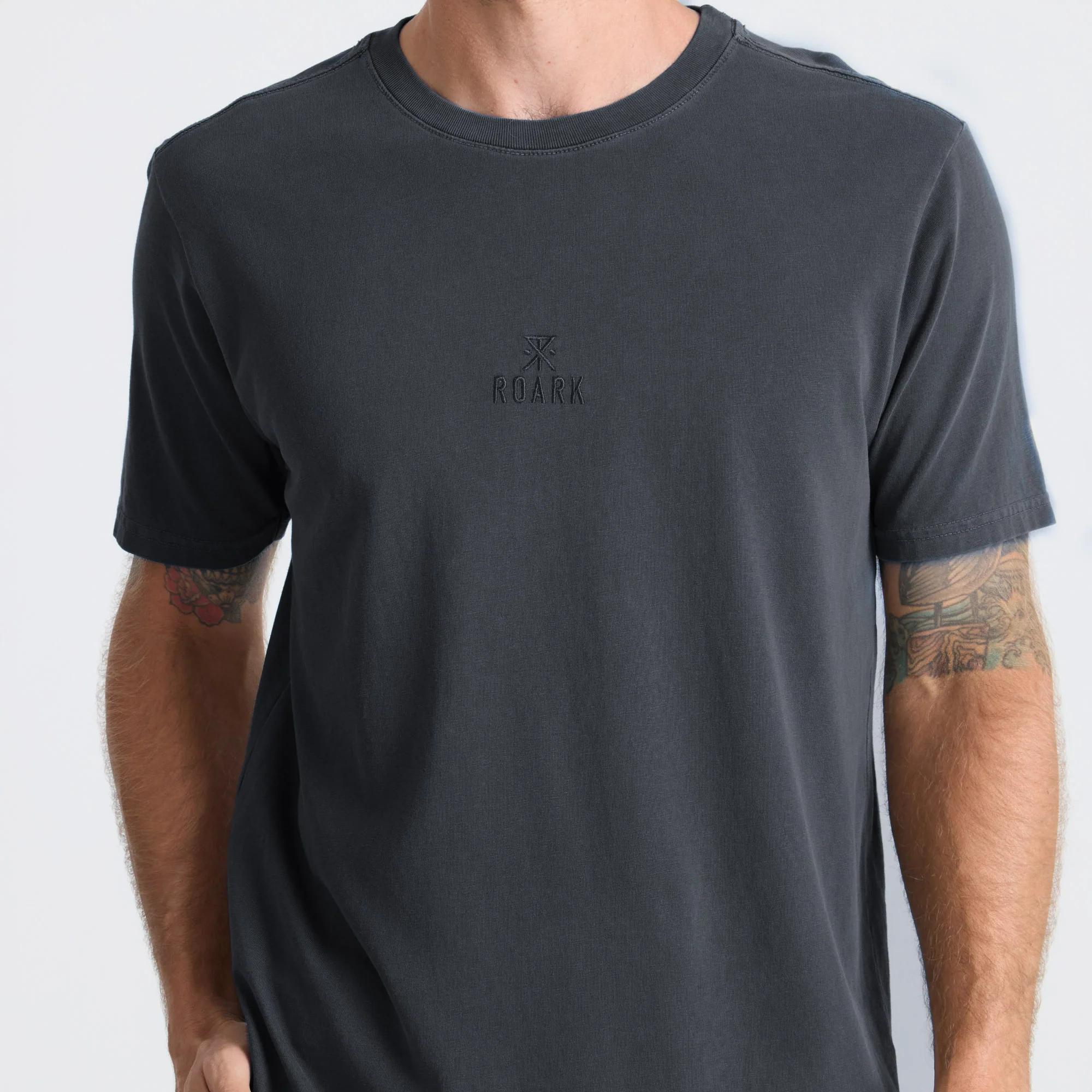 Safecamp Embroidery Premium Tee - Charcoal - Image 6