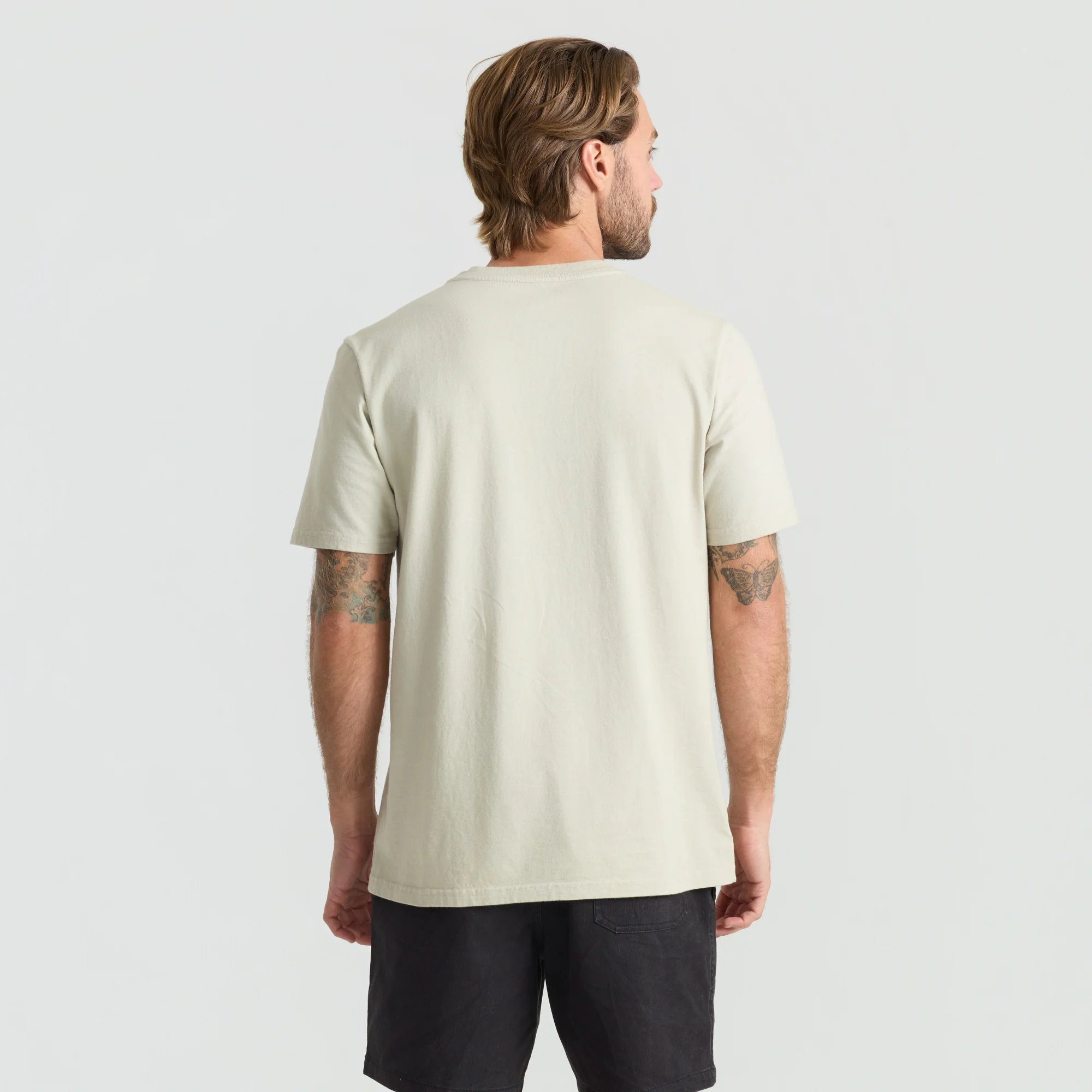 Safecamp Embroidery Premium Tee - Fossil - Image 3