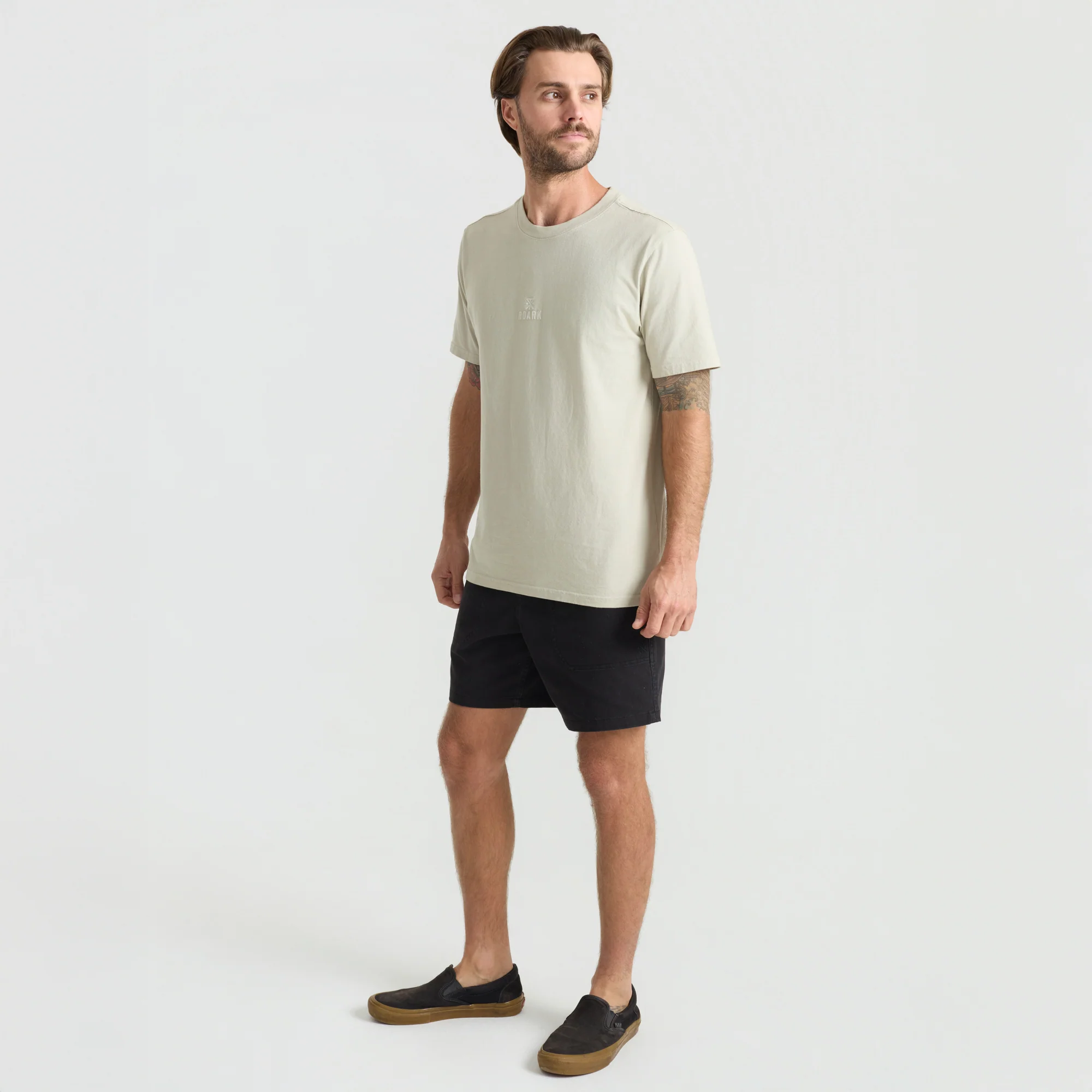 Safecamp Embroidery Premium Tee - Fossil - Image 4