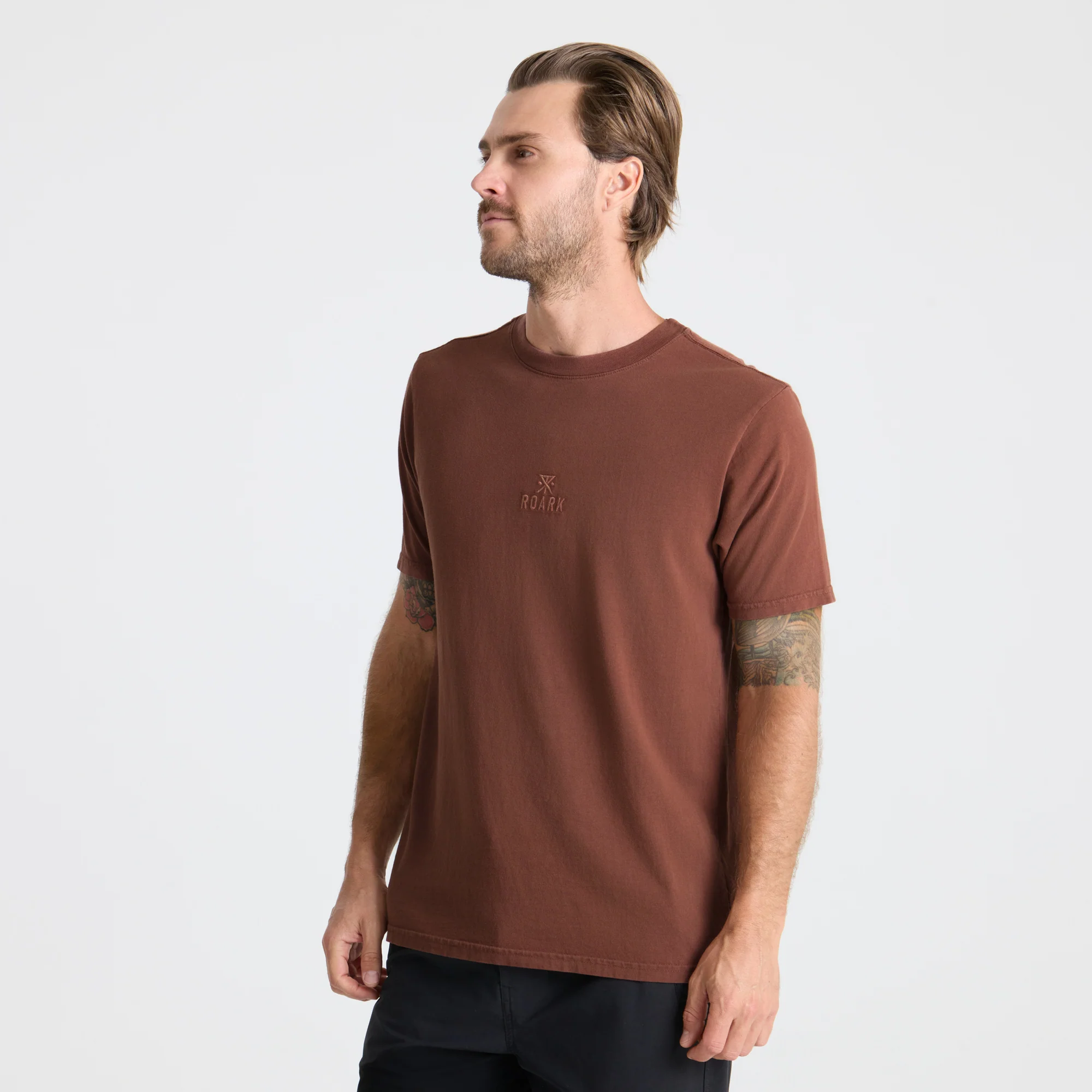 Safecamp Embroidery Premium Tee - Red Clay - Image 3