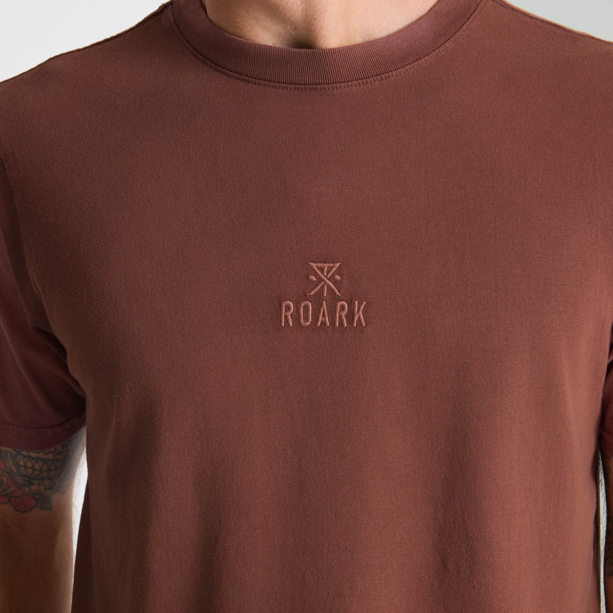 Safecamp Embroidery Premium Tee - Red Clay - Image 5
