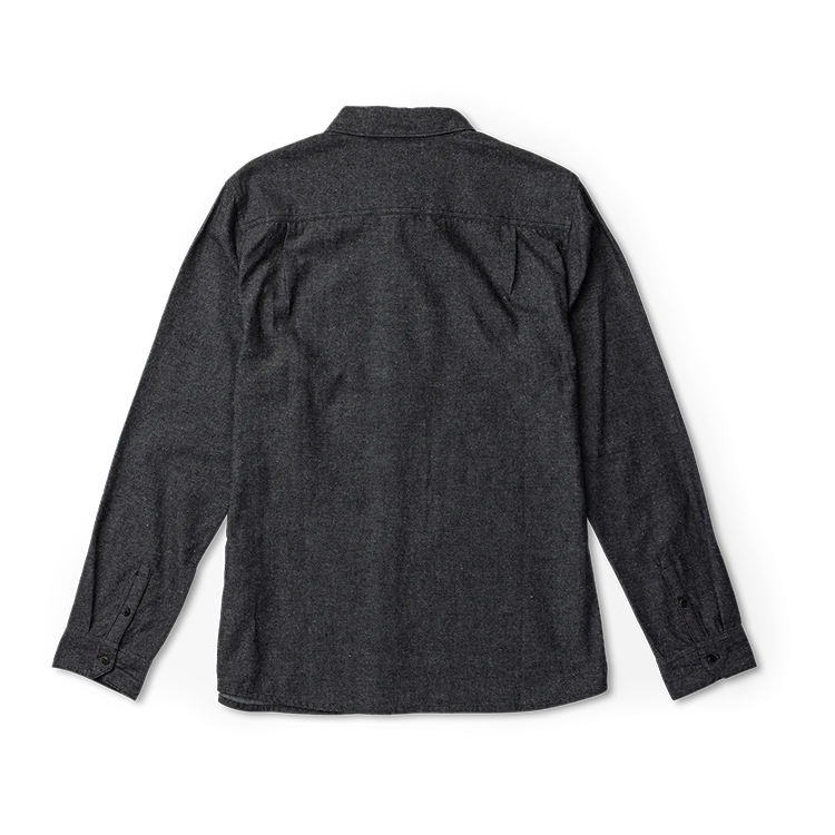 Scholar Chambray Button Up Shirt - Black - Image 6