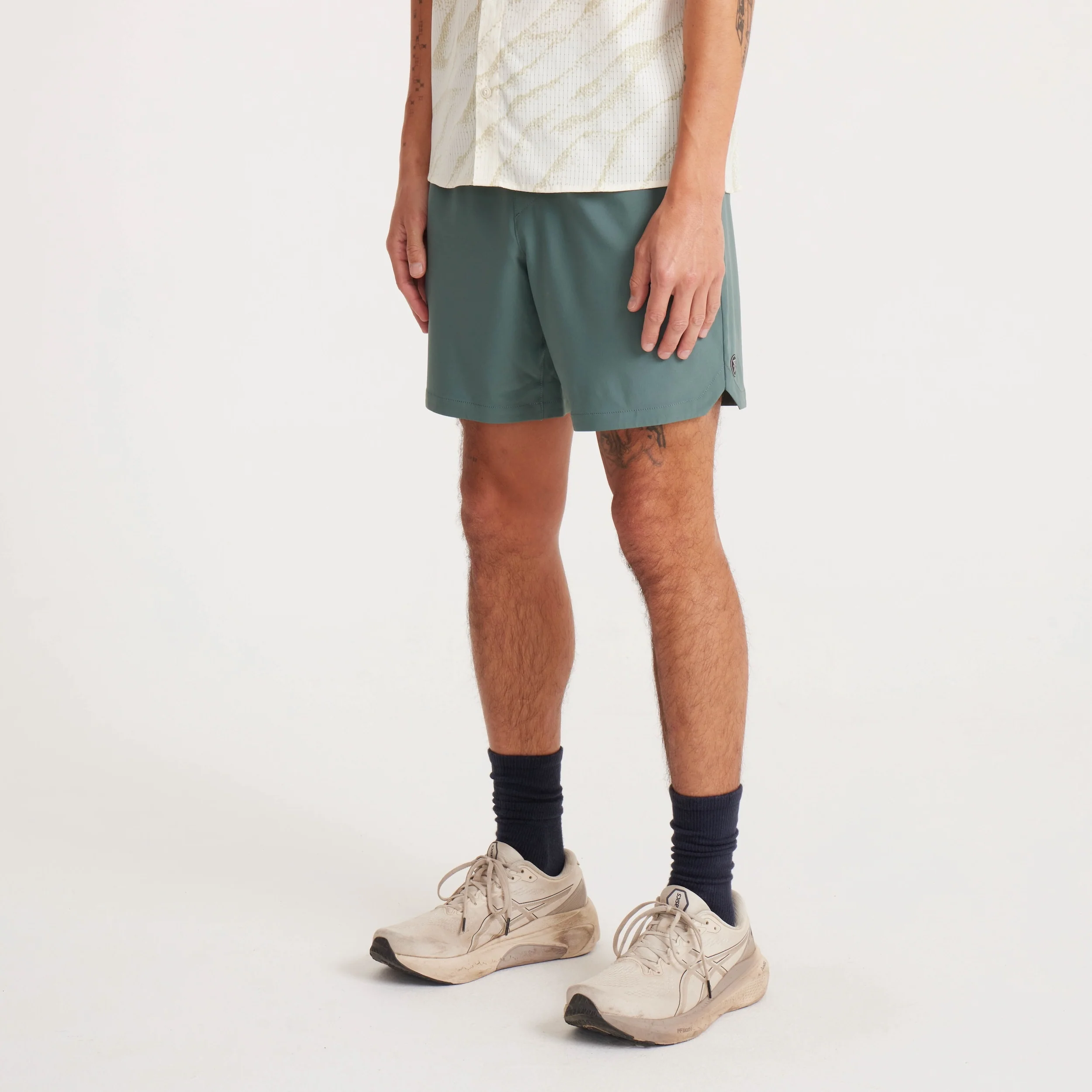 Serrano 7" Active Stretch Shorts - Forest - Image 3