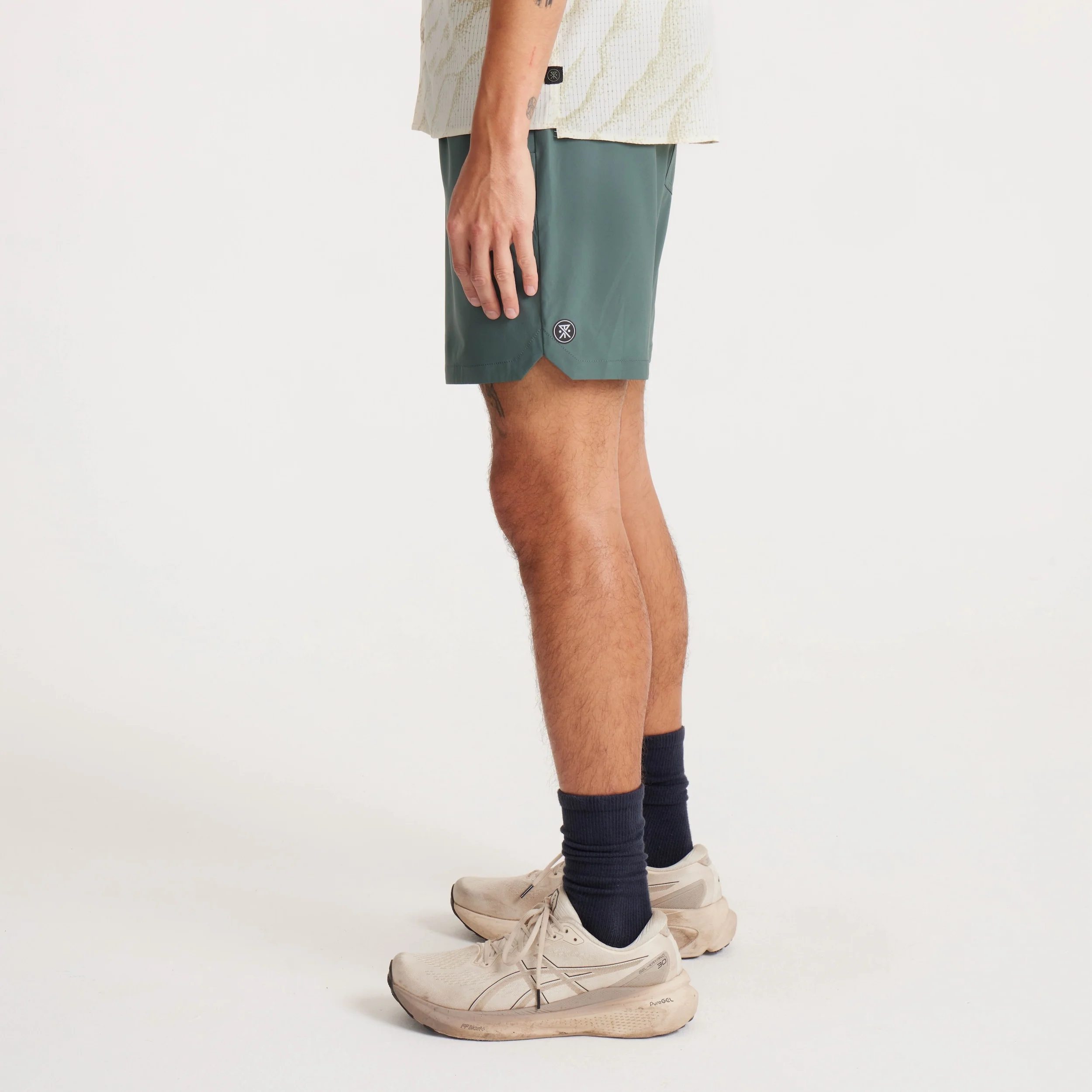 Serrano 7" Active Stretch Shorts - Forest - Image 8