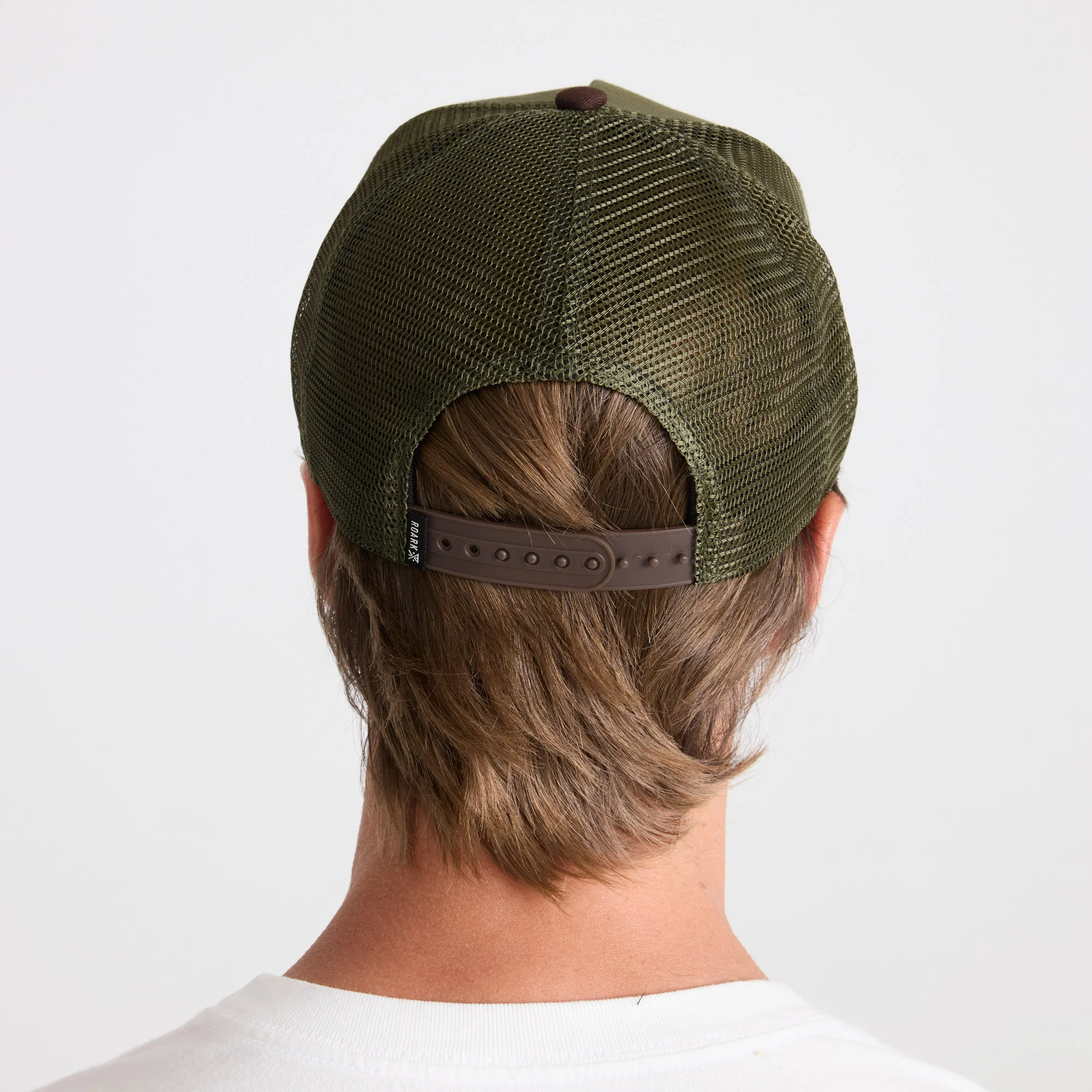 Station Trucker Snapback Hat - Dark Military - Image 5