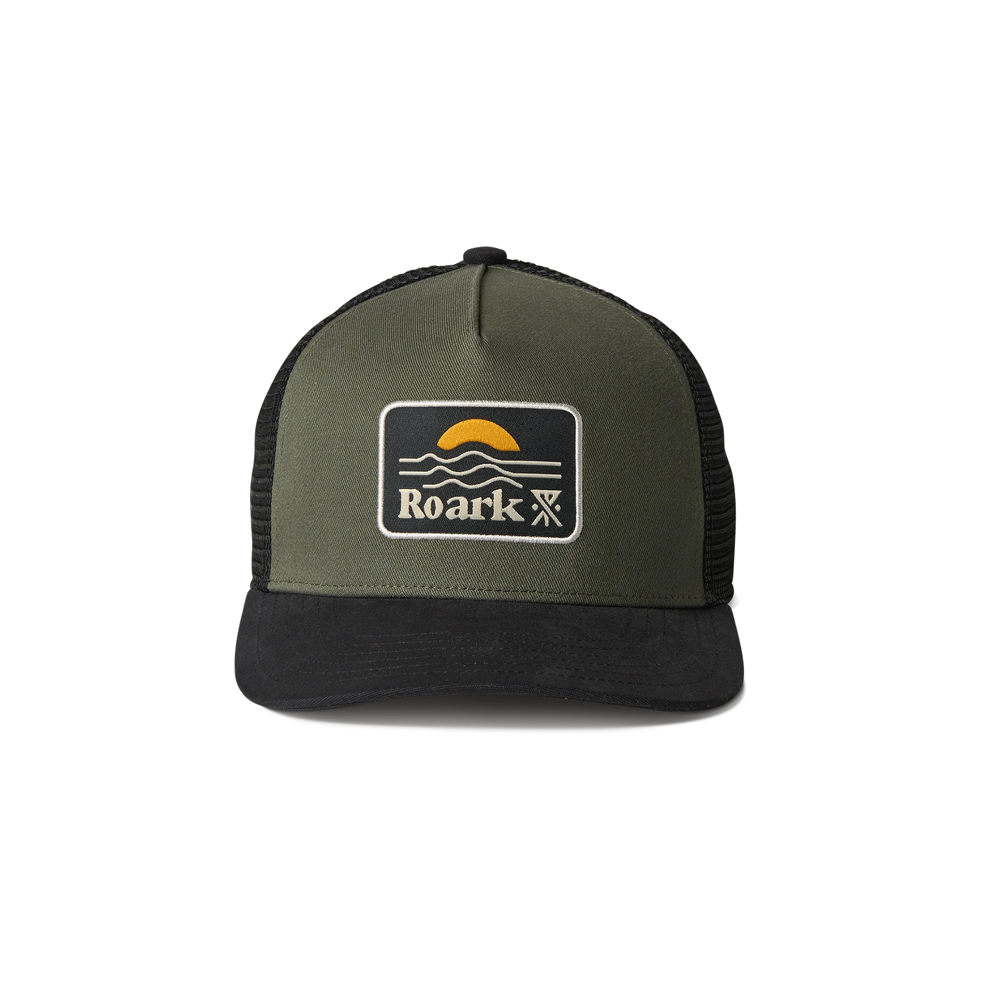 Station Trucker Snapback Hat - Military