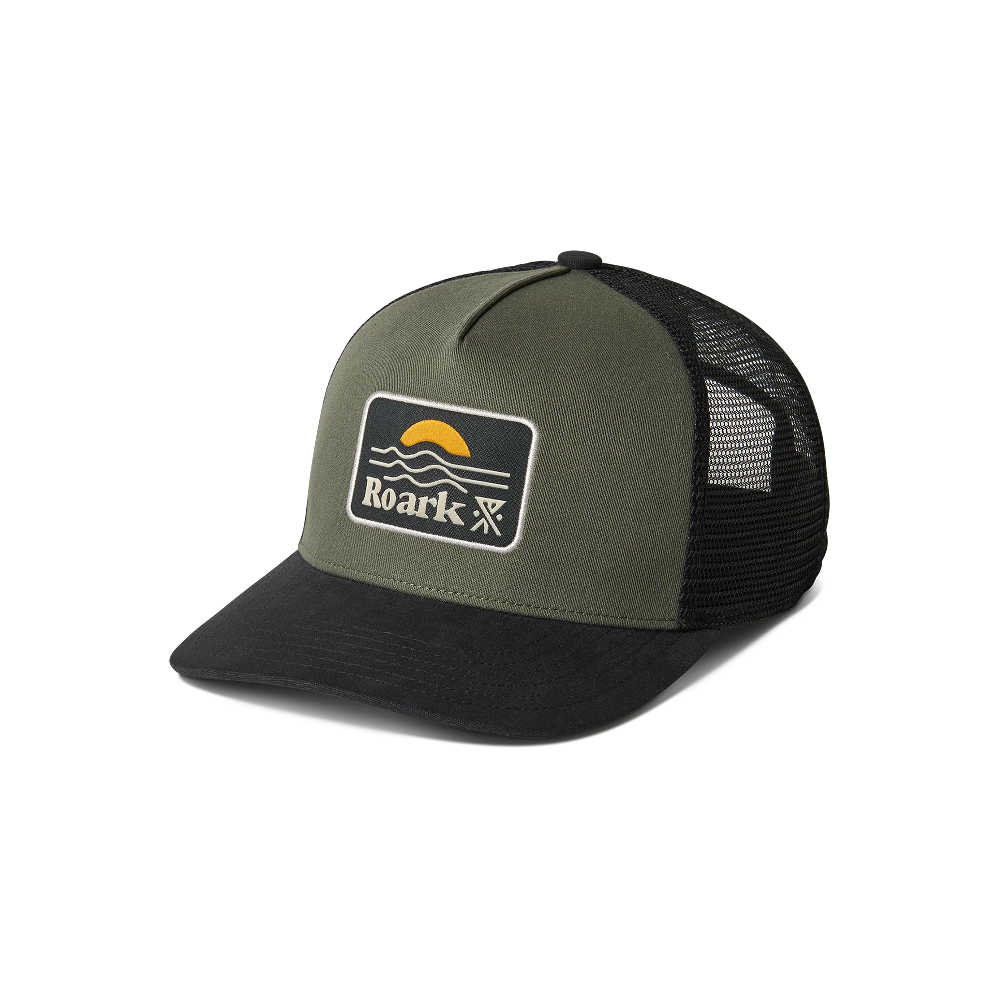 Station Trucker Snapback Hat - Military - Image 7