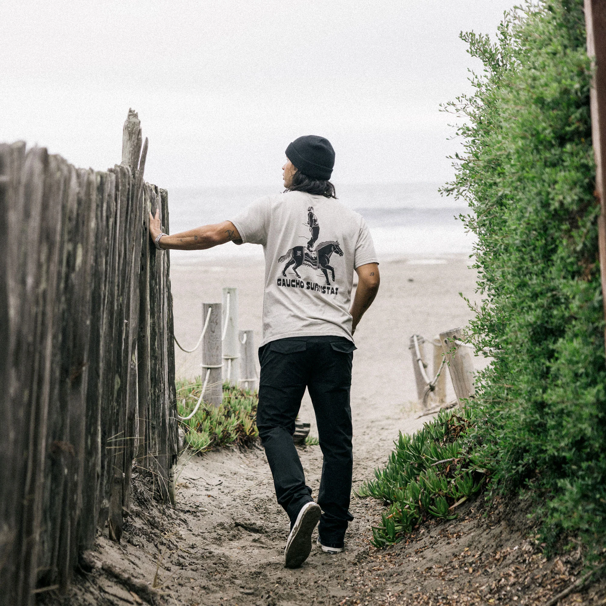 Surfista Premium Tee - Fossil - Image 2