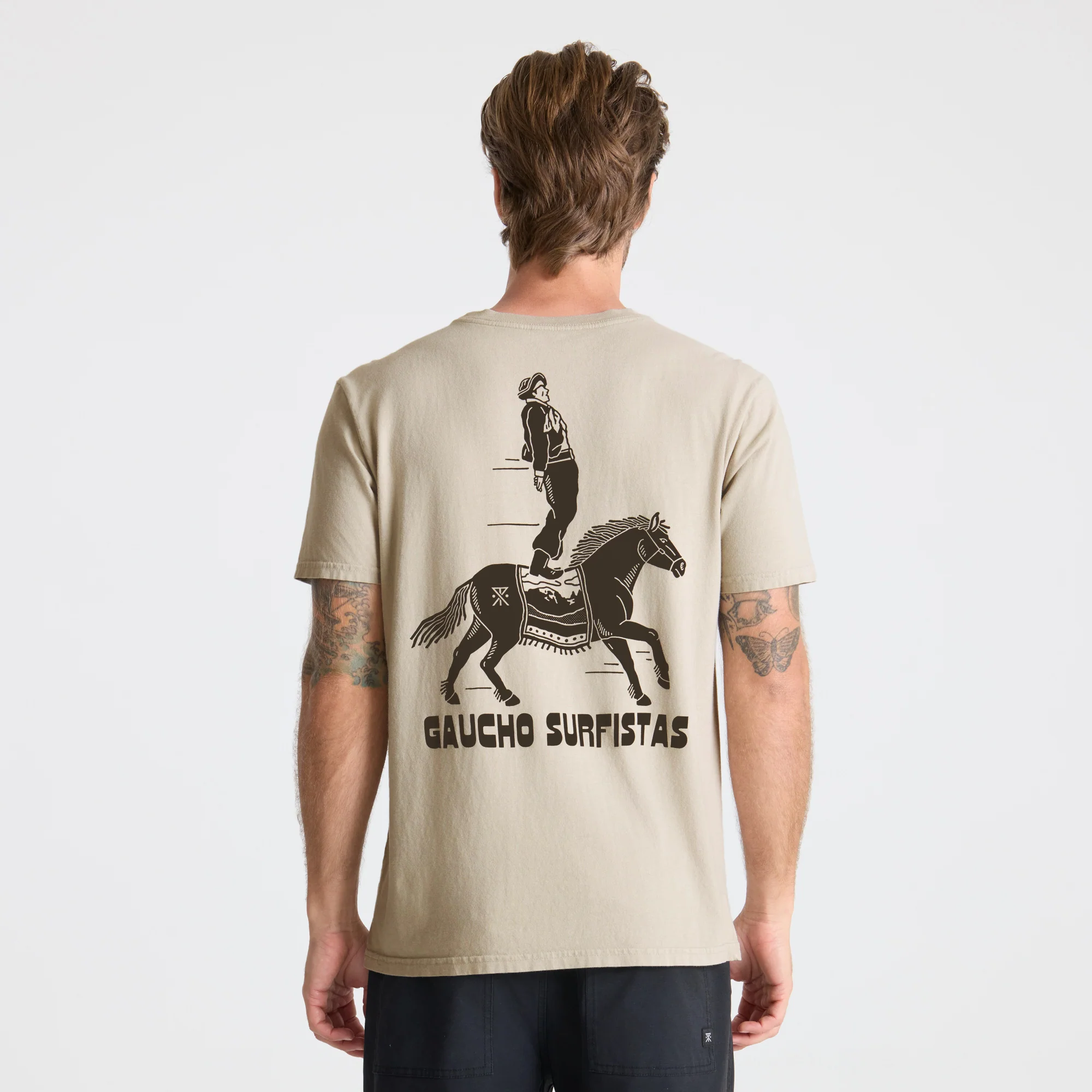 Surfista Premium Tee - Fossil - Image 5