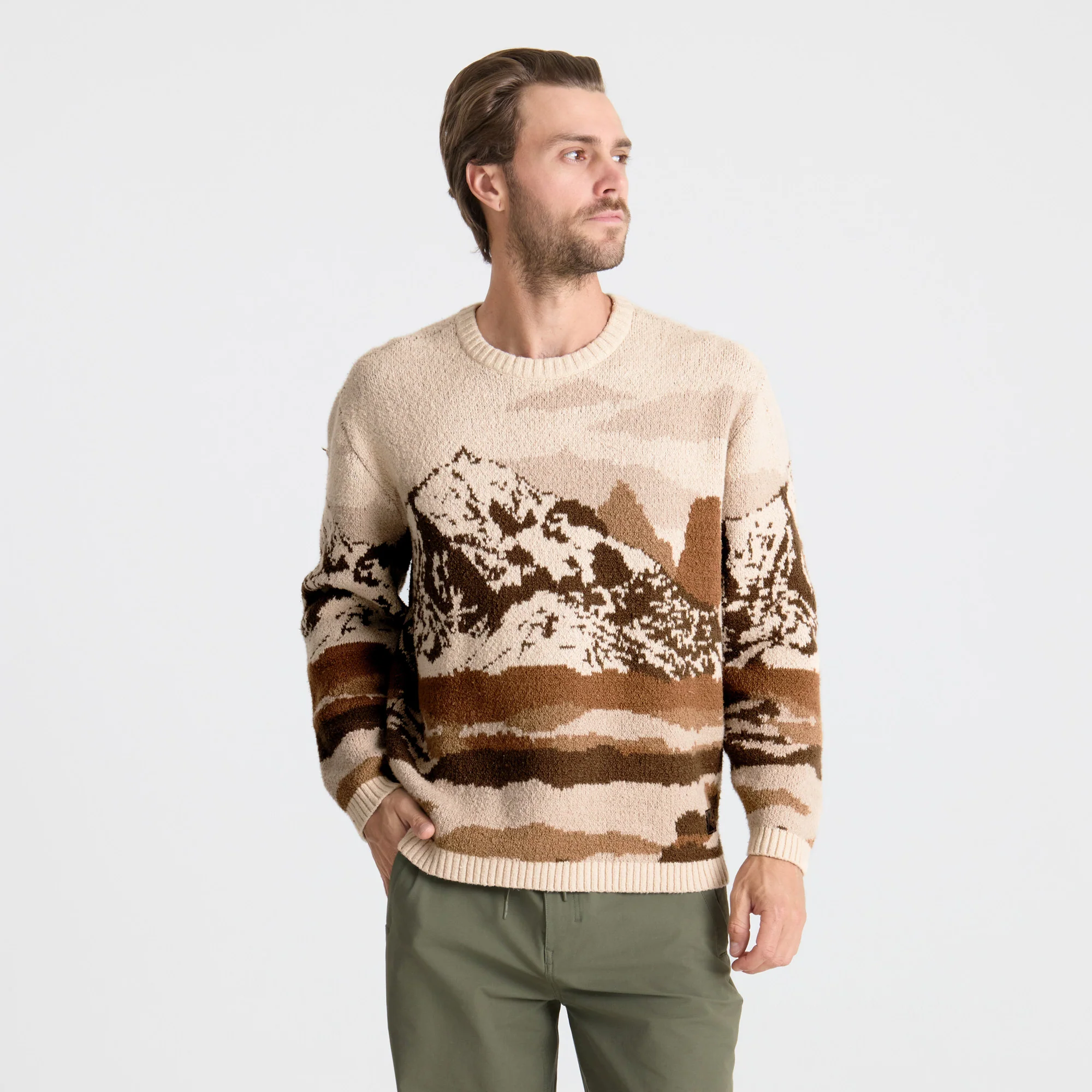 Tierra del Sur Sweater - Khaki - Image 4