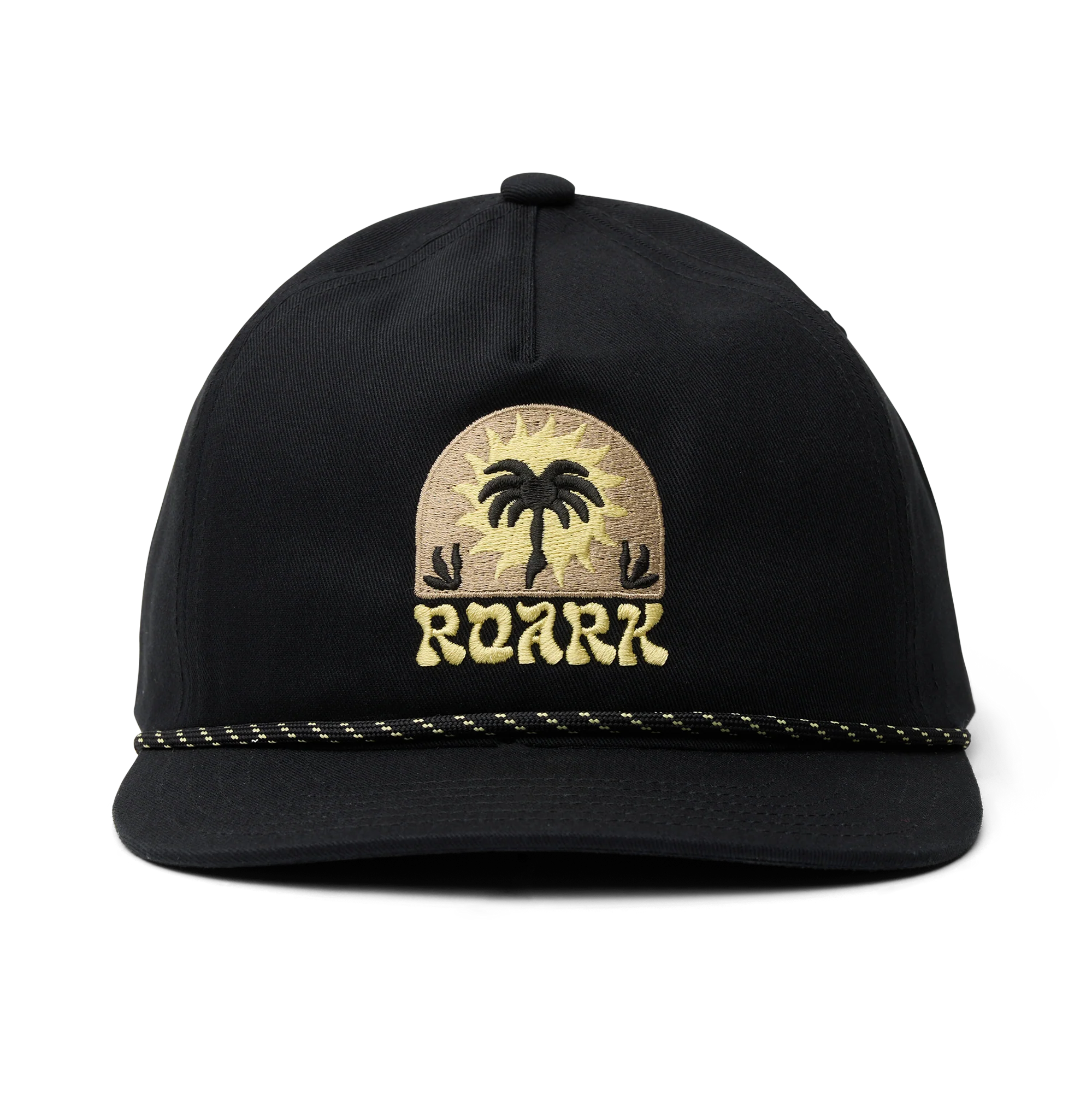 Venture Snapback Hat - Black