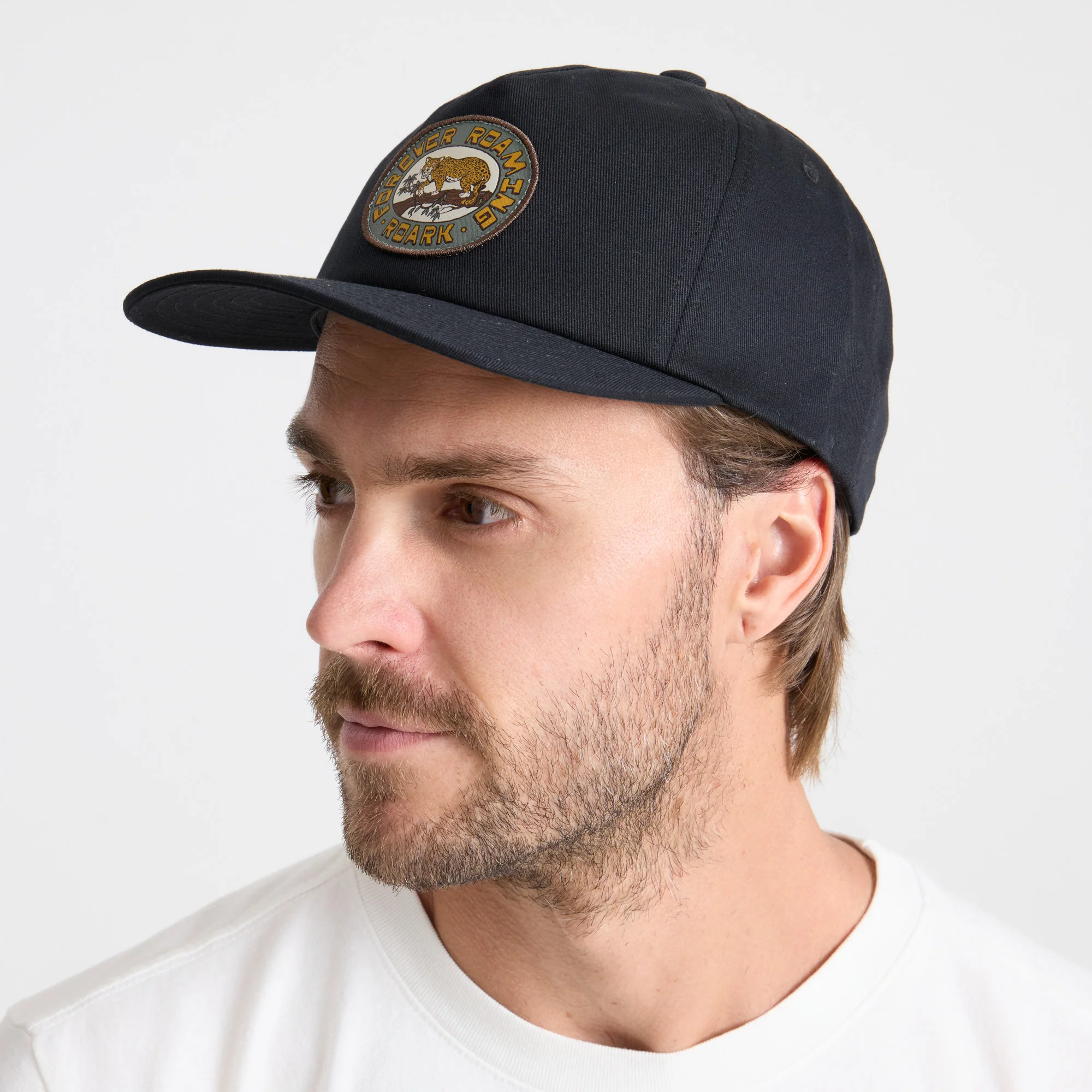 Venture Snapback Hat - Black - Image 3