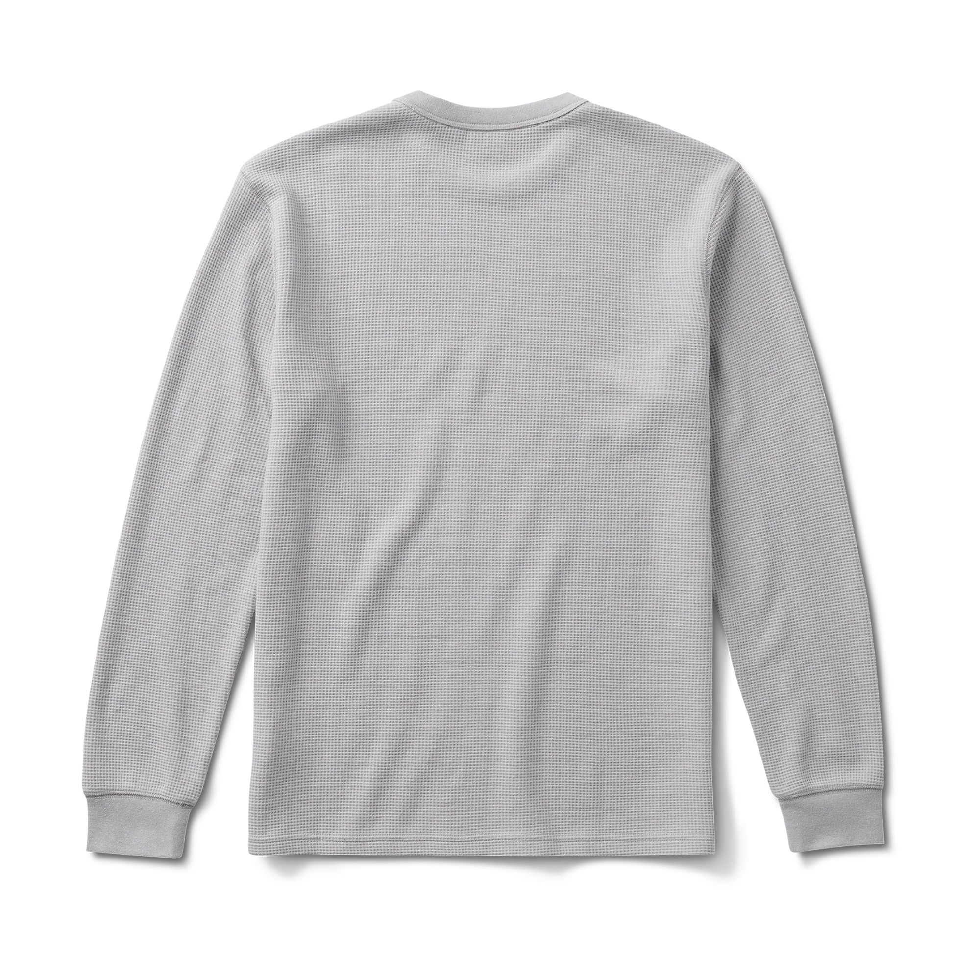 Well Worn Thermal Long Sleeve Tee - Heather Grey - Image 6