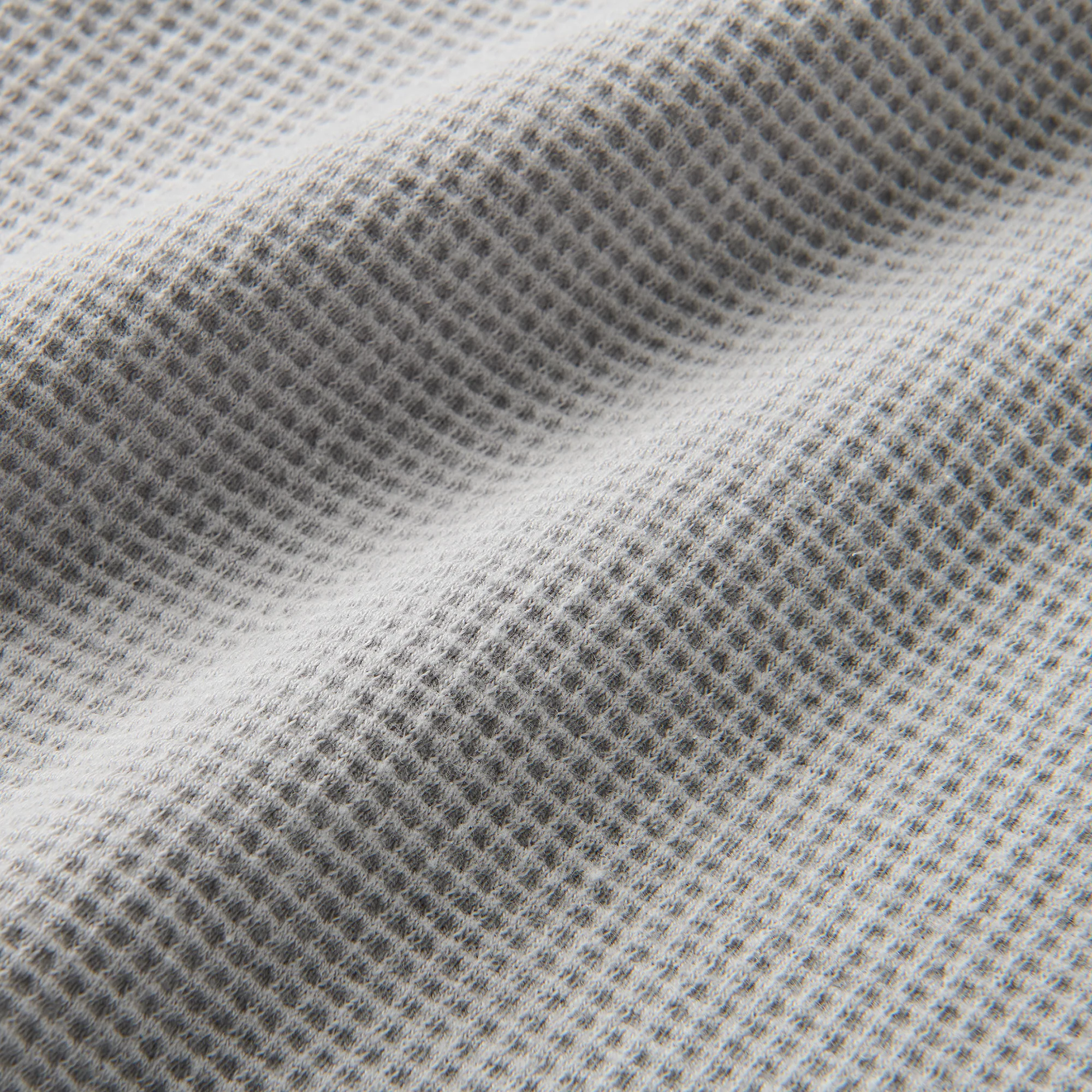 Well Worn Thermal Long Sleeve Tee - Heather Grey - Image 8